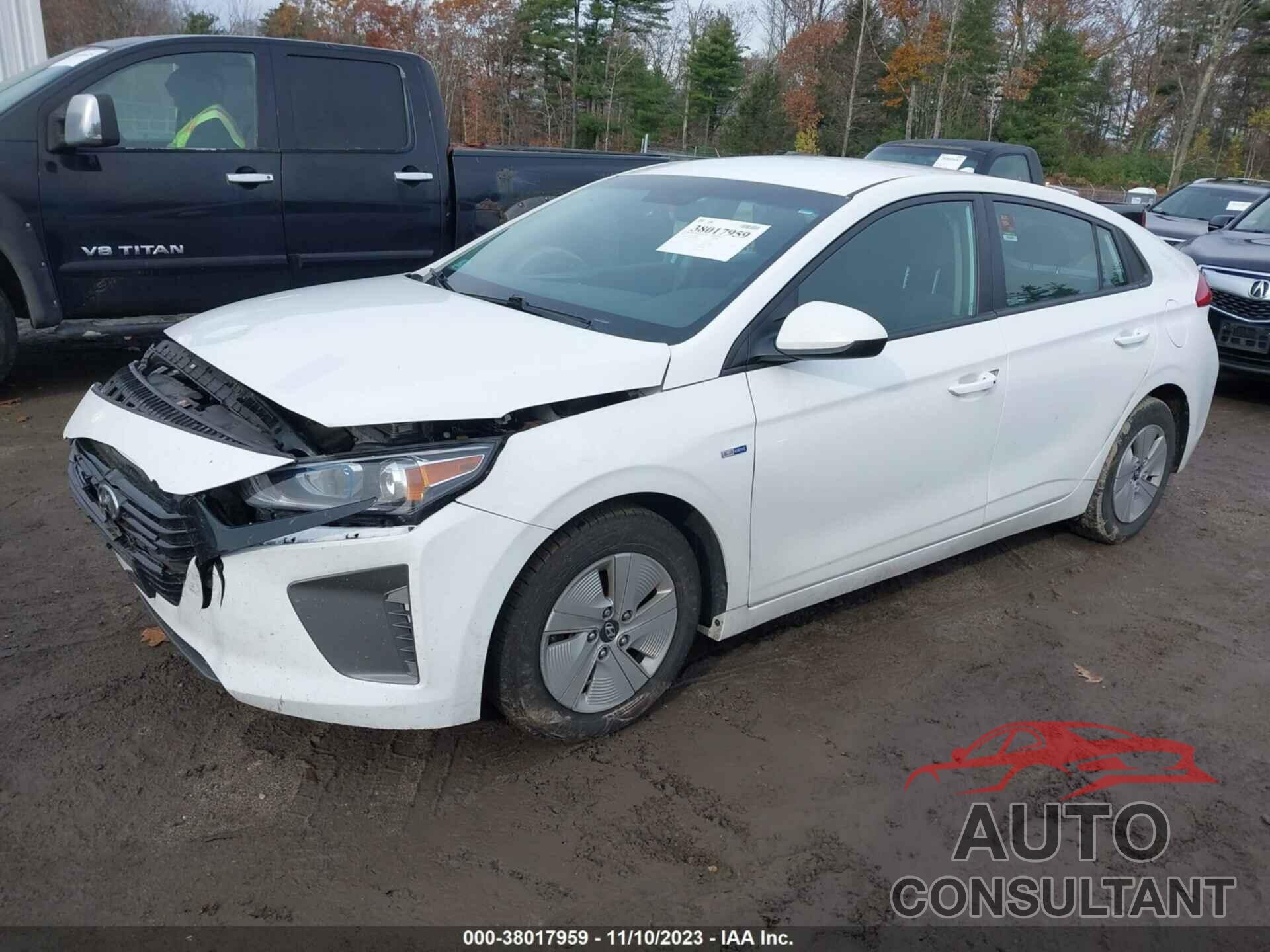 HYUNDAI IONIQ HYBRID 2019 - KMHC65LCXKU180352