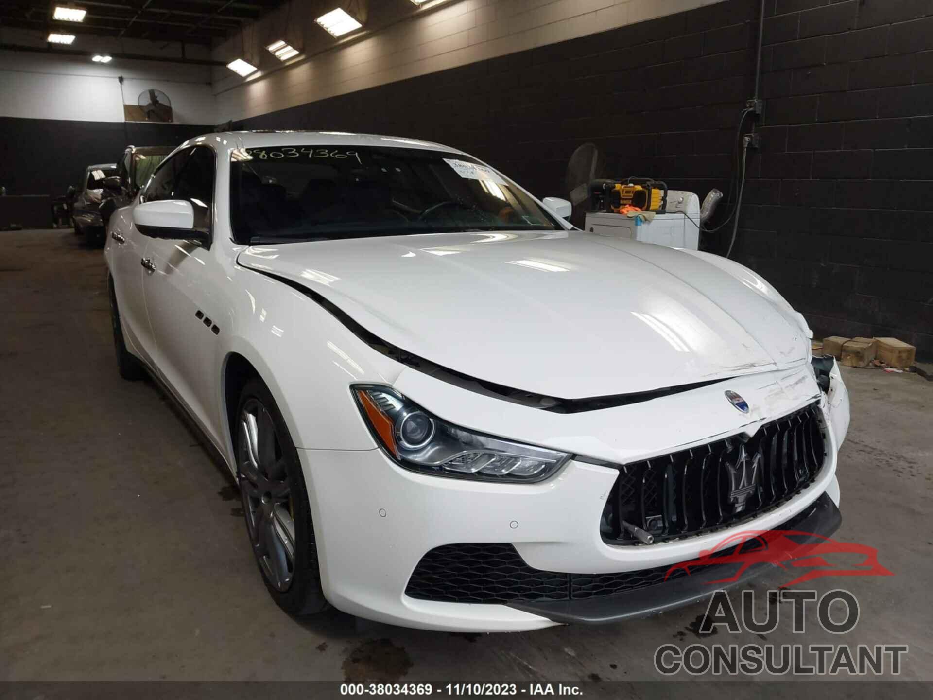 MASERATI GHIBLI 2017 - ZAM57RSA6H1203424