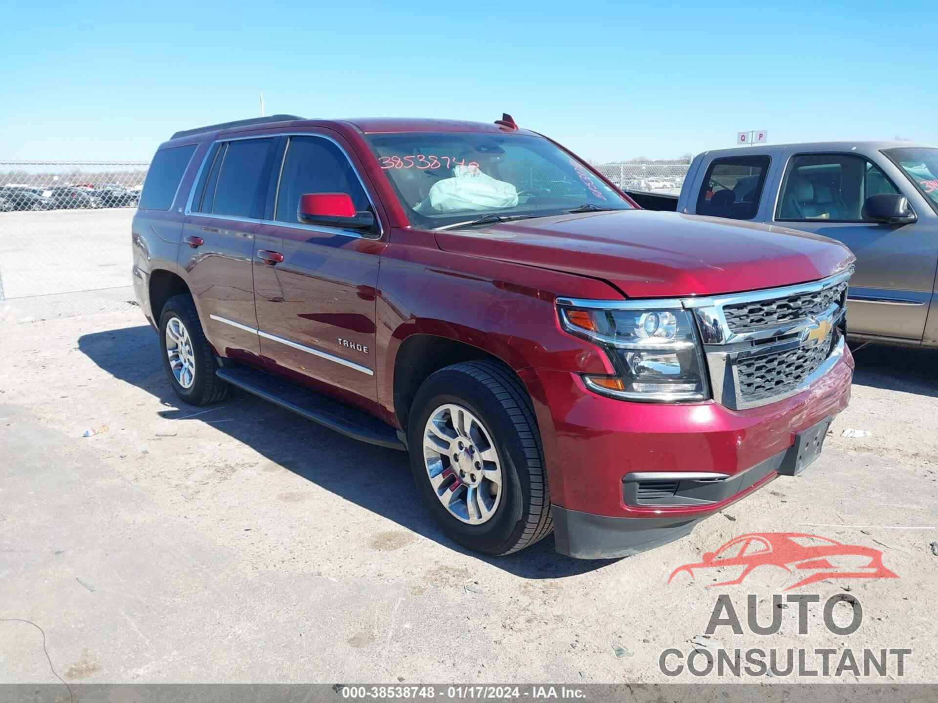 CHEVROLET TAHOE 2019 - 1GNSCBKC3KR224856