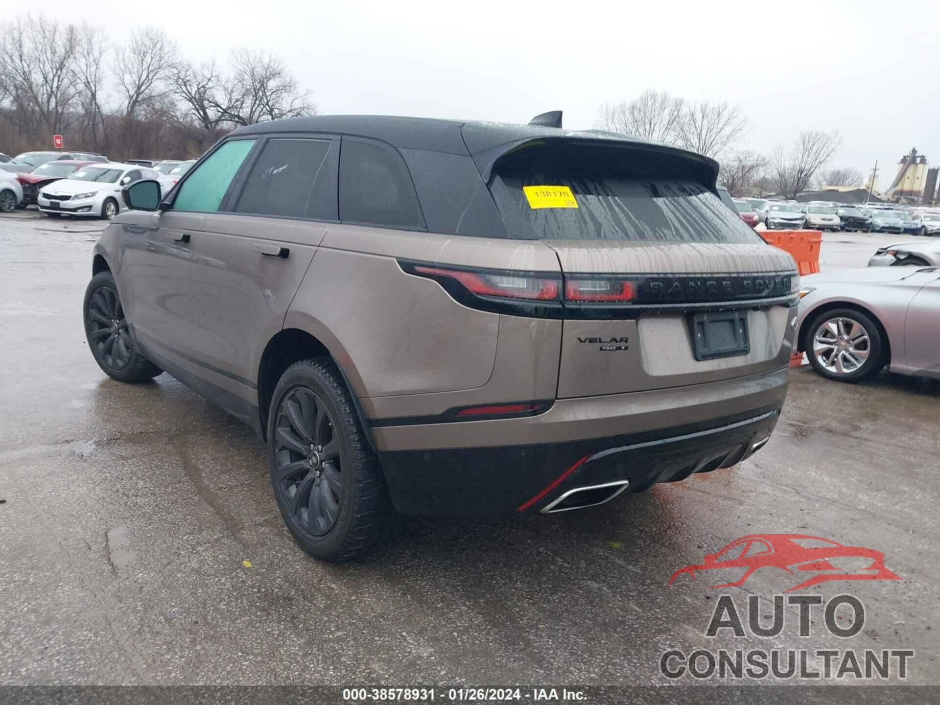 LAND ROVER RANGE ROVER VELAR 2020 - SALYK2FV5LA278363