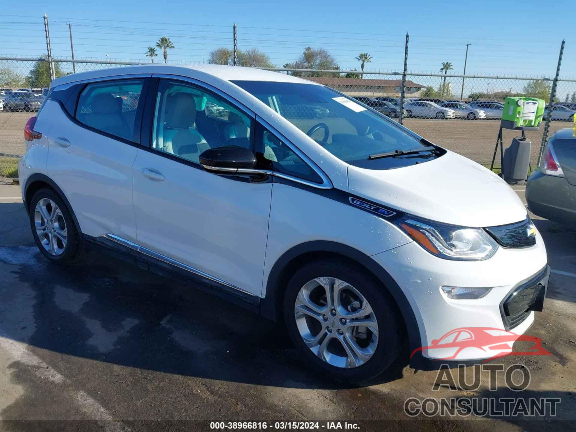 CHEVROLET BOLT EV 2020 - 1G1FY6S07L4123349