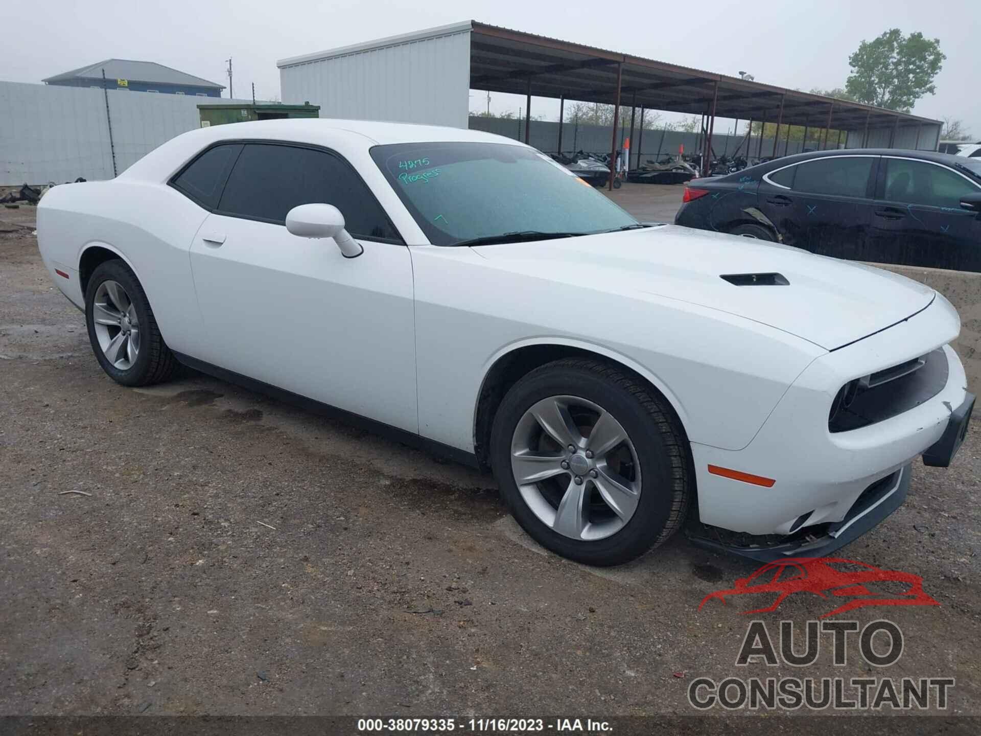 DODGE CHALLENGER 2016 - 2C3CDZAG1GH337143