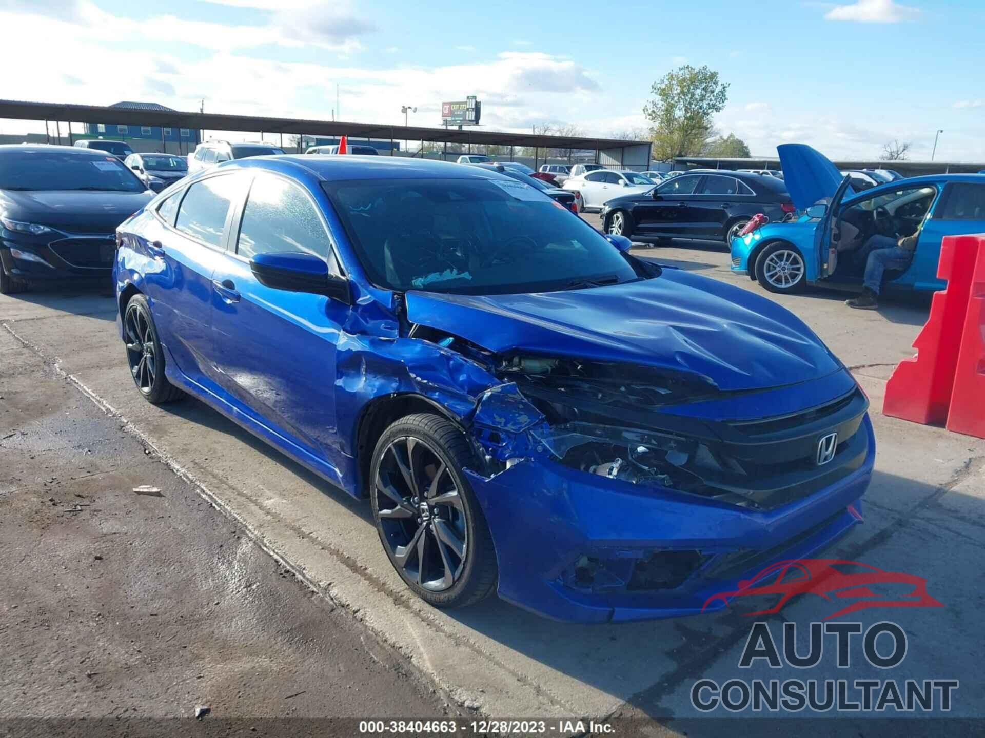 HONDA CIVIC 2019 - 19XFC2F8XKE046620