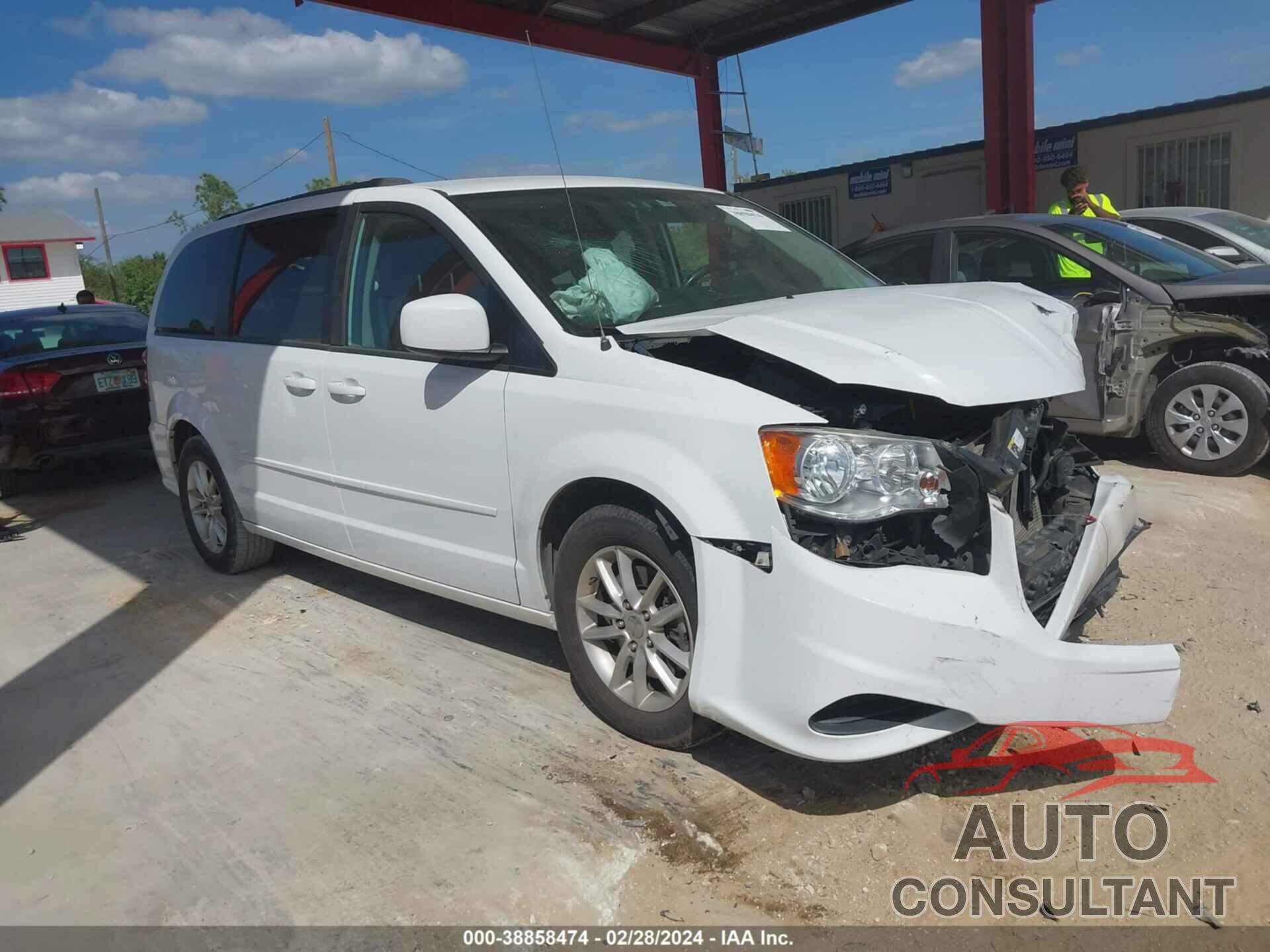 DODGE GRAND CARAVAN 2016 - 2C4RDGCG4GR350163