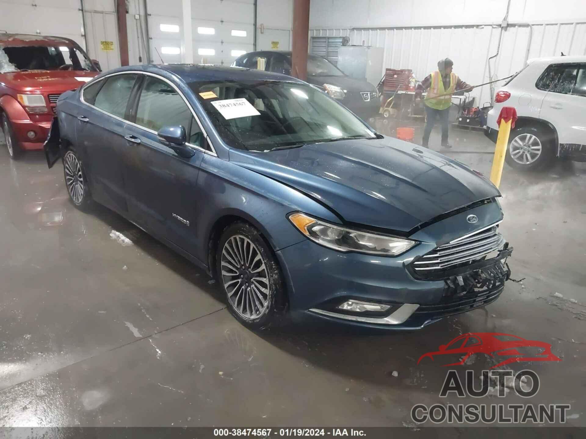 FORD FUSION HYBRID 2018 - 3FA6P0RU0JR143274