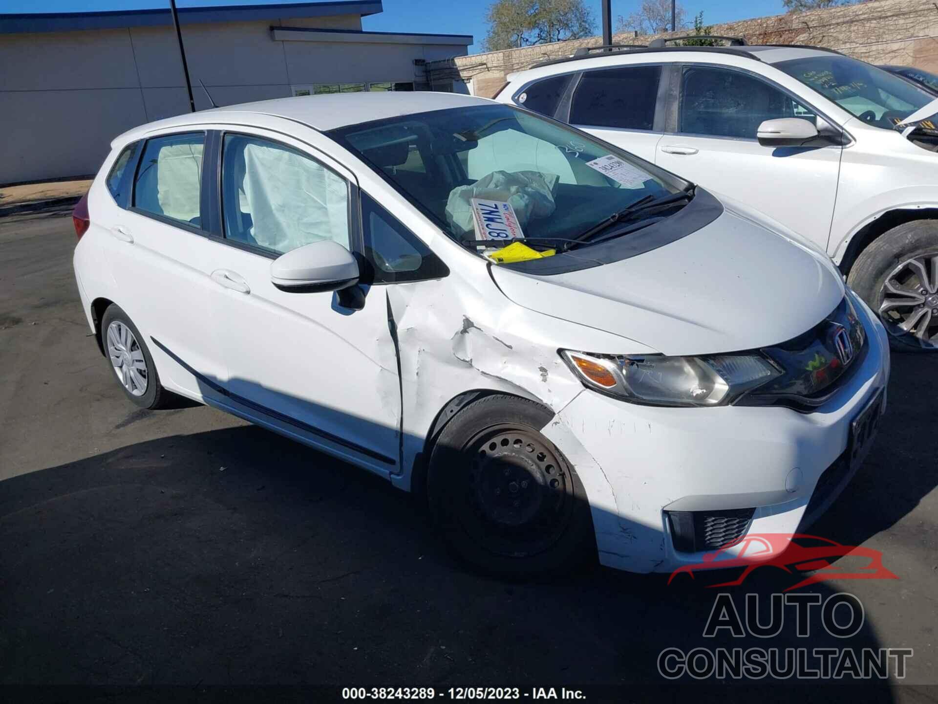 HONDA FIT 2016 - JHMGK5H53GX001097