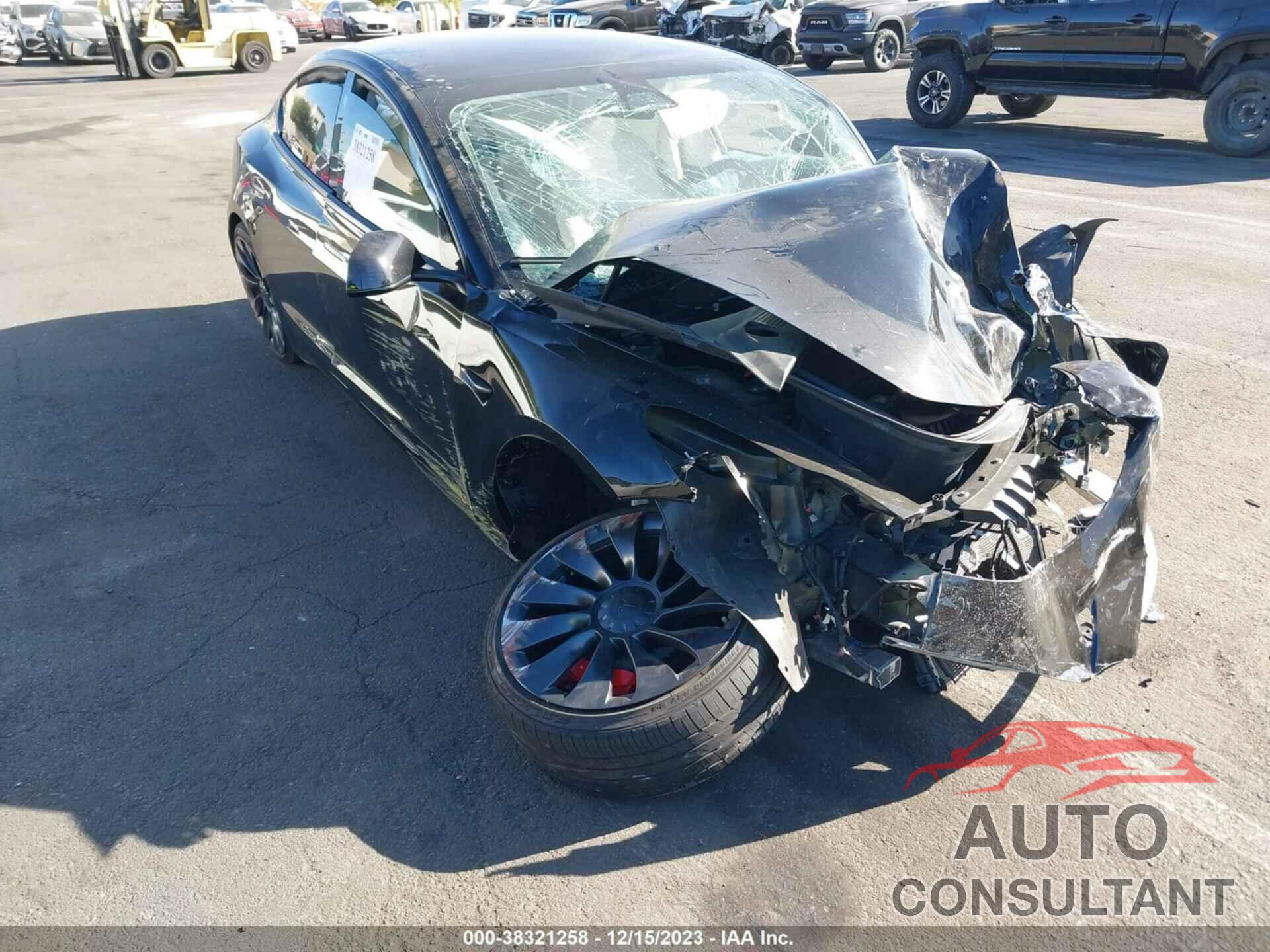 TESLA MODEL 3 2022 - 5YJ3E1EC4NF117810