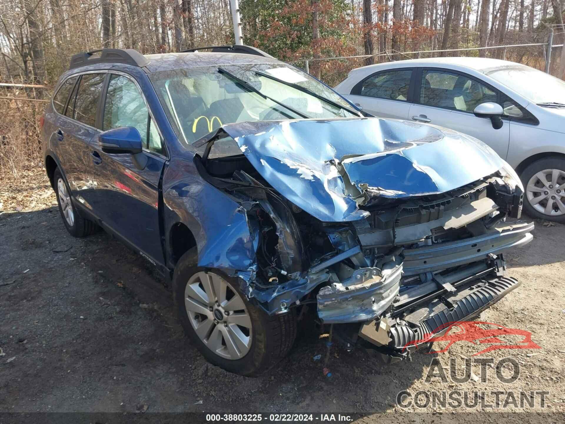 SUBARU OUTBACK 2019 - 4S4BSAFC4K3231040