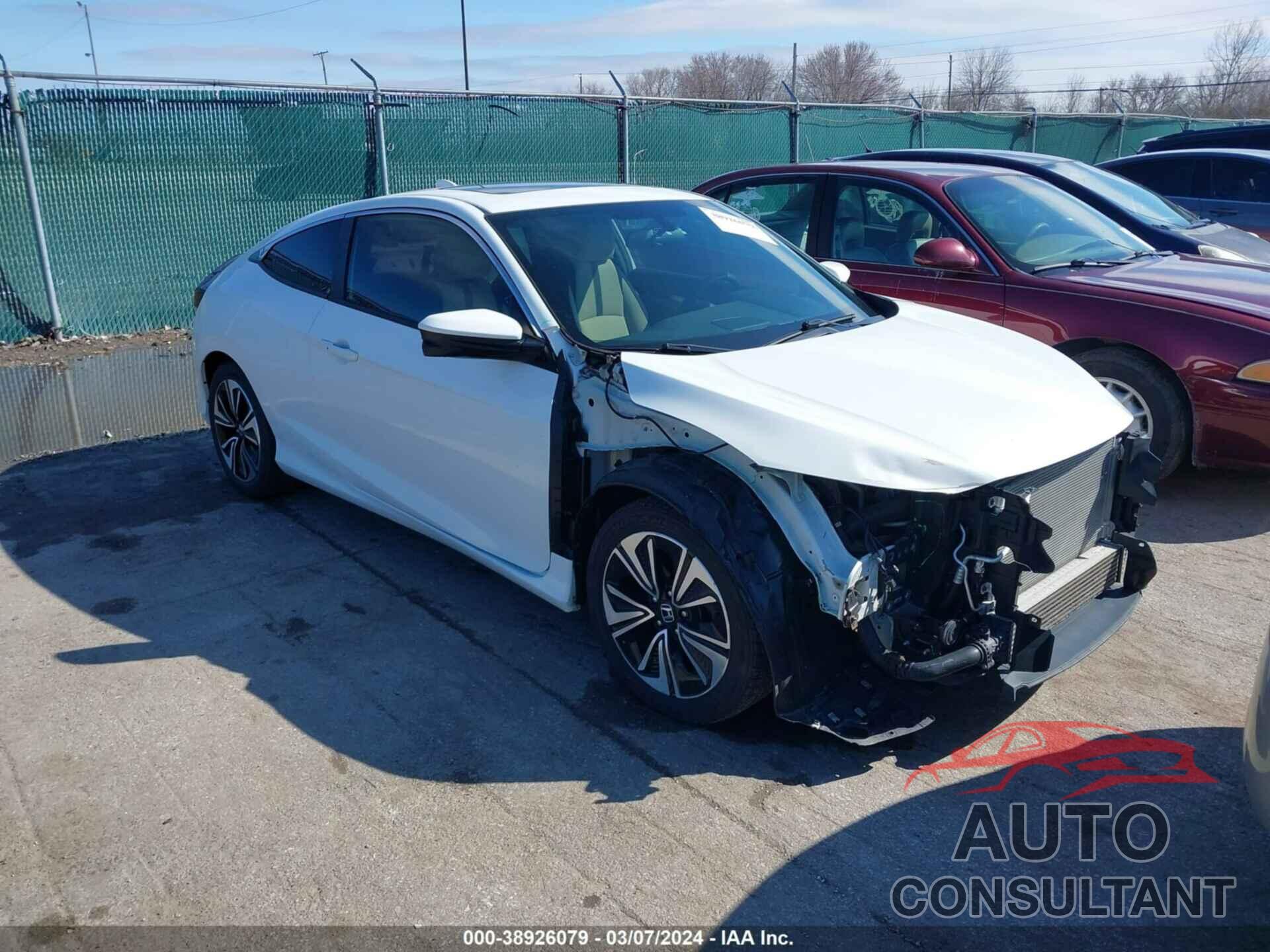 HONDA CIVIC 2018 - 2HGFC3B31JH350584