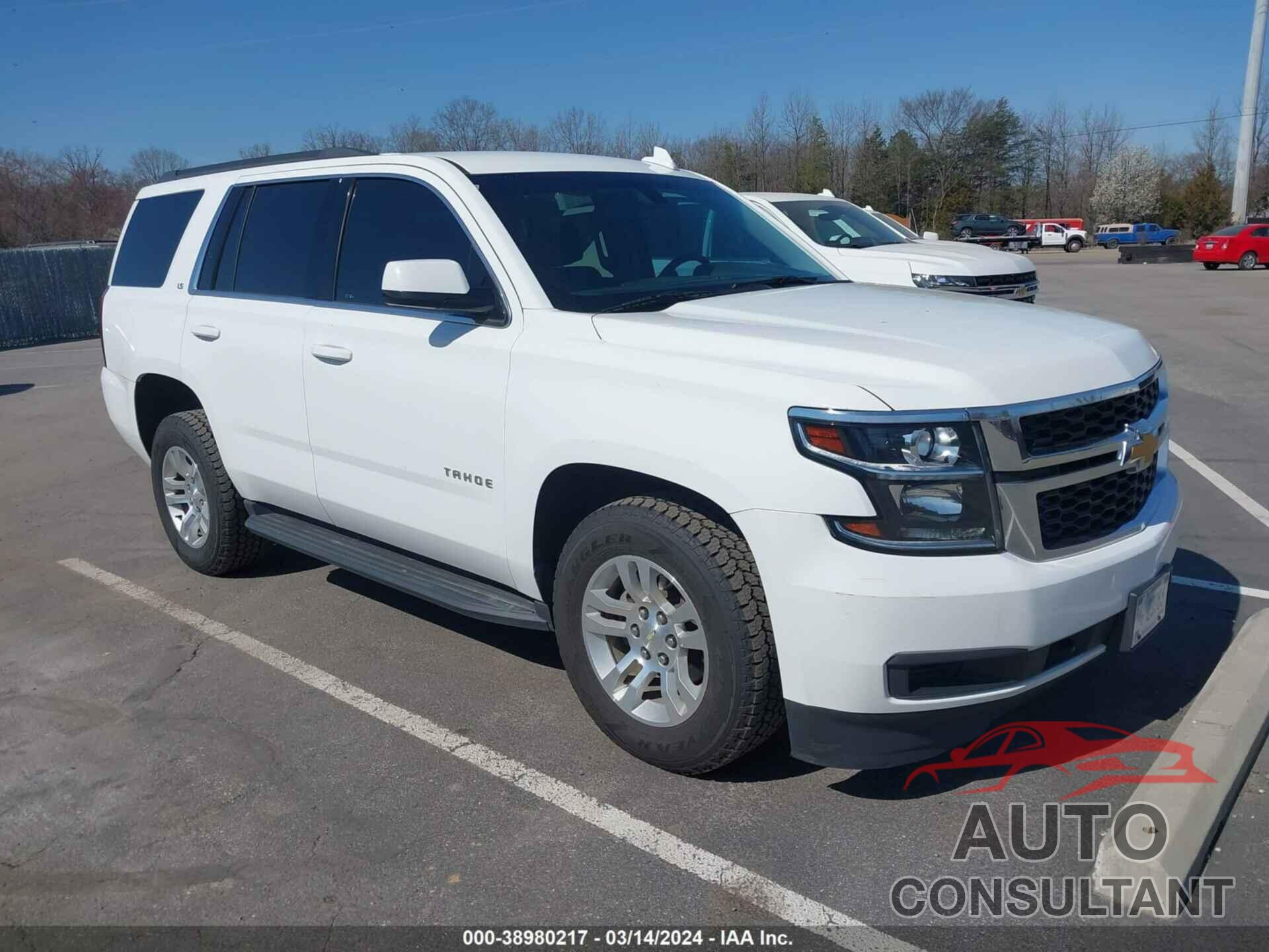 CHEVROLET TAHOE 2016 - 1GNSKAKC6GR405955