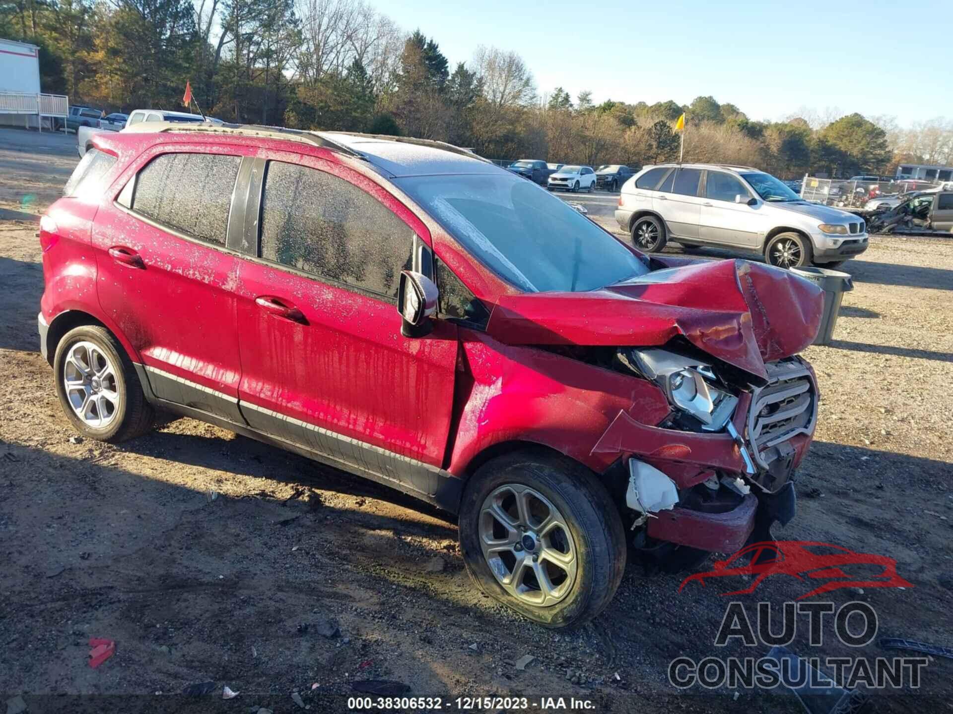 FORD ECOSPORT 2018 - MAJ3P1TE1JC228536