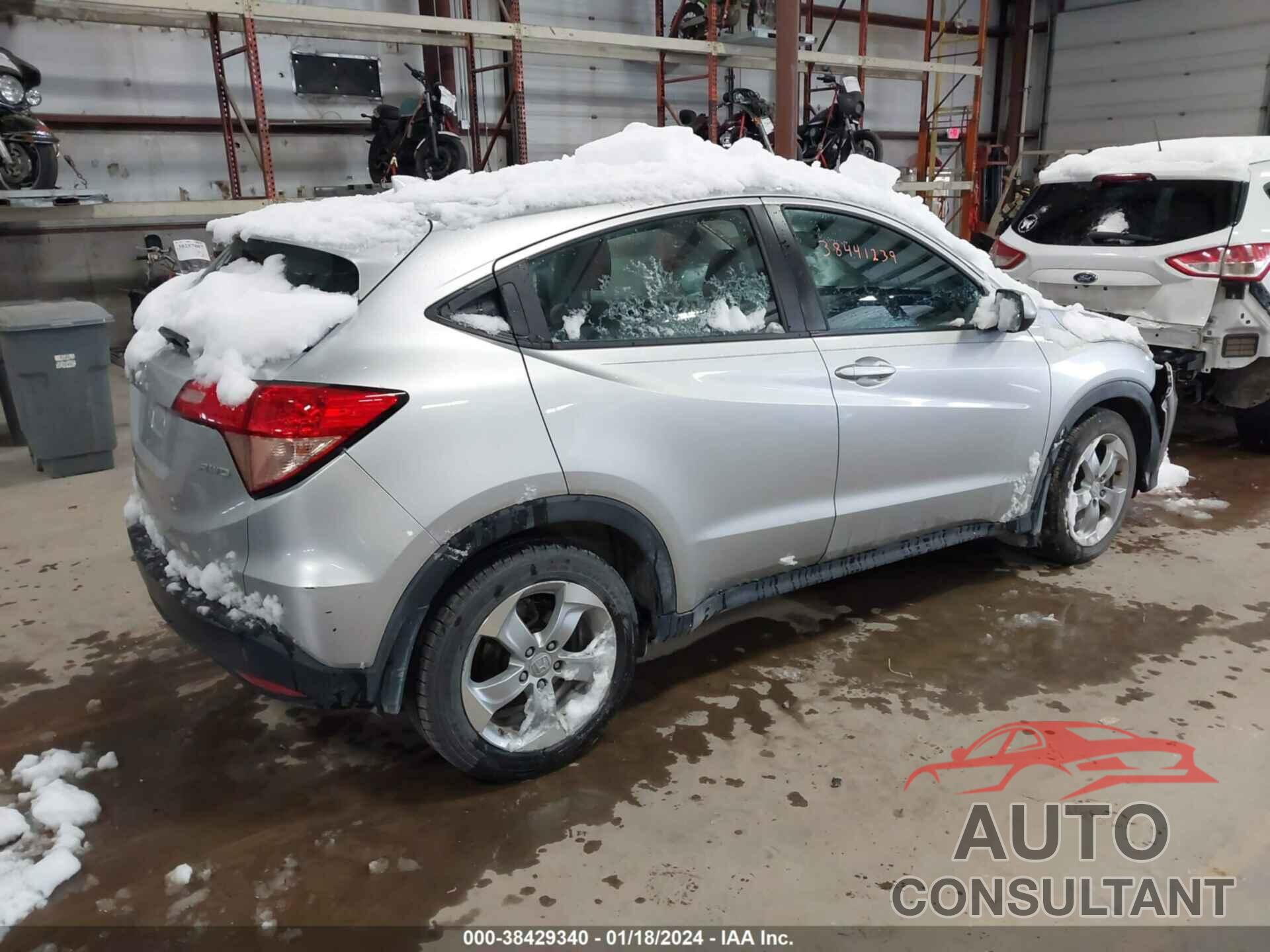 HONDA HR-V 2016 - 3CZRU6H33GM724957