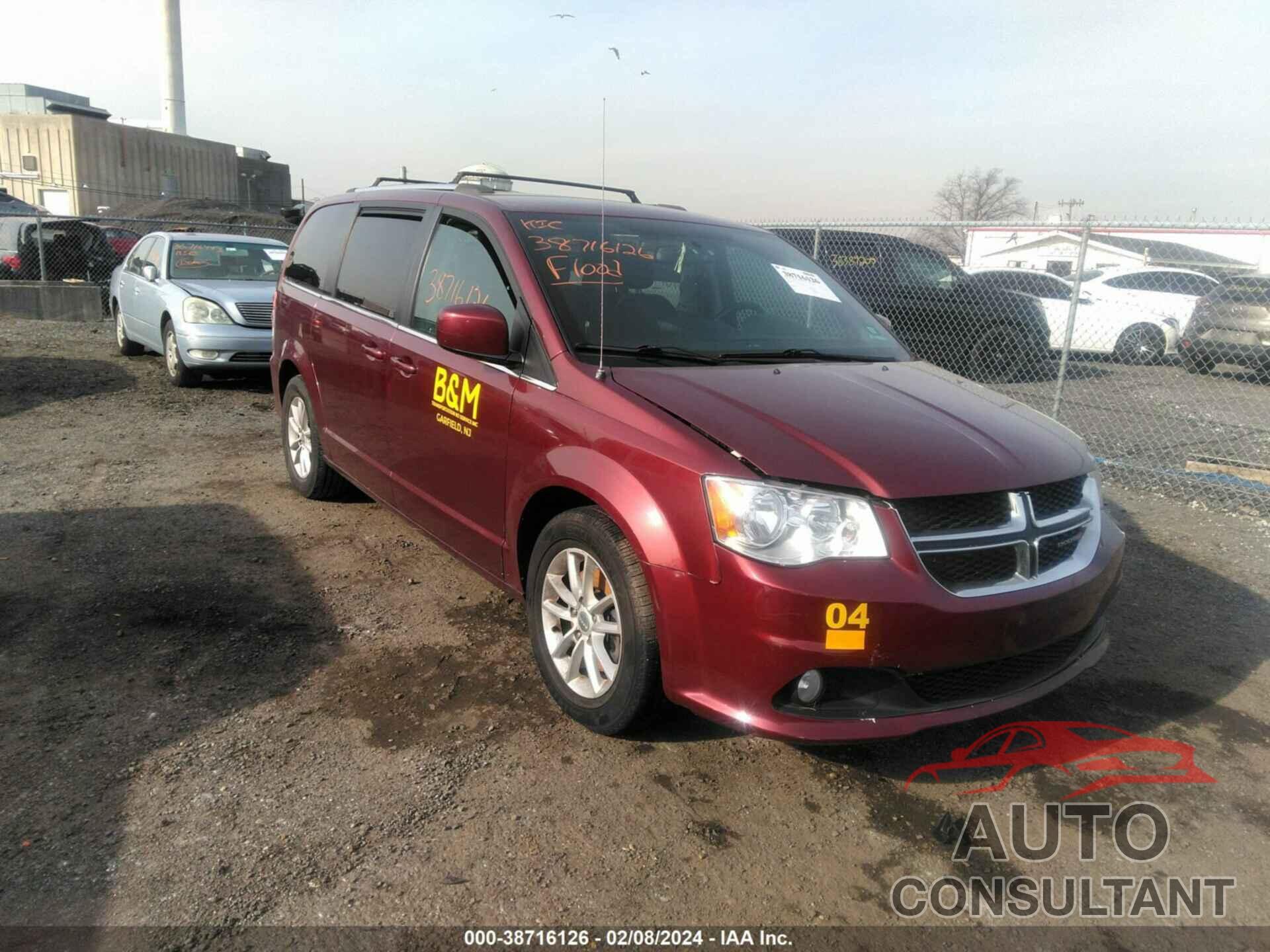 DODGE GRAND CARAVAN 2018 - 2C4RDGCG1JR206626