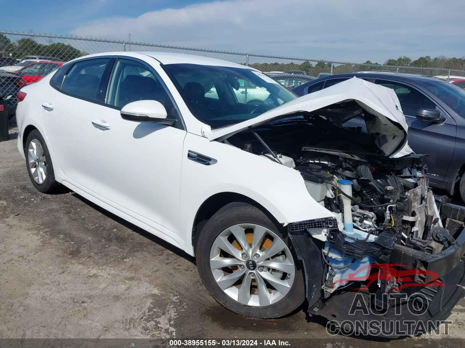 KIA OPTIMA 2018 - 5XXGU4L39JG243824