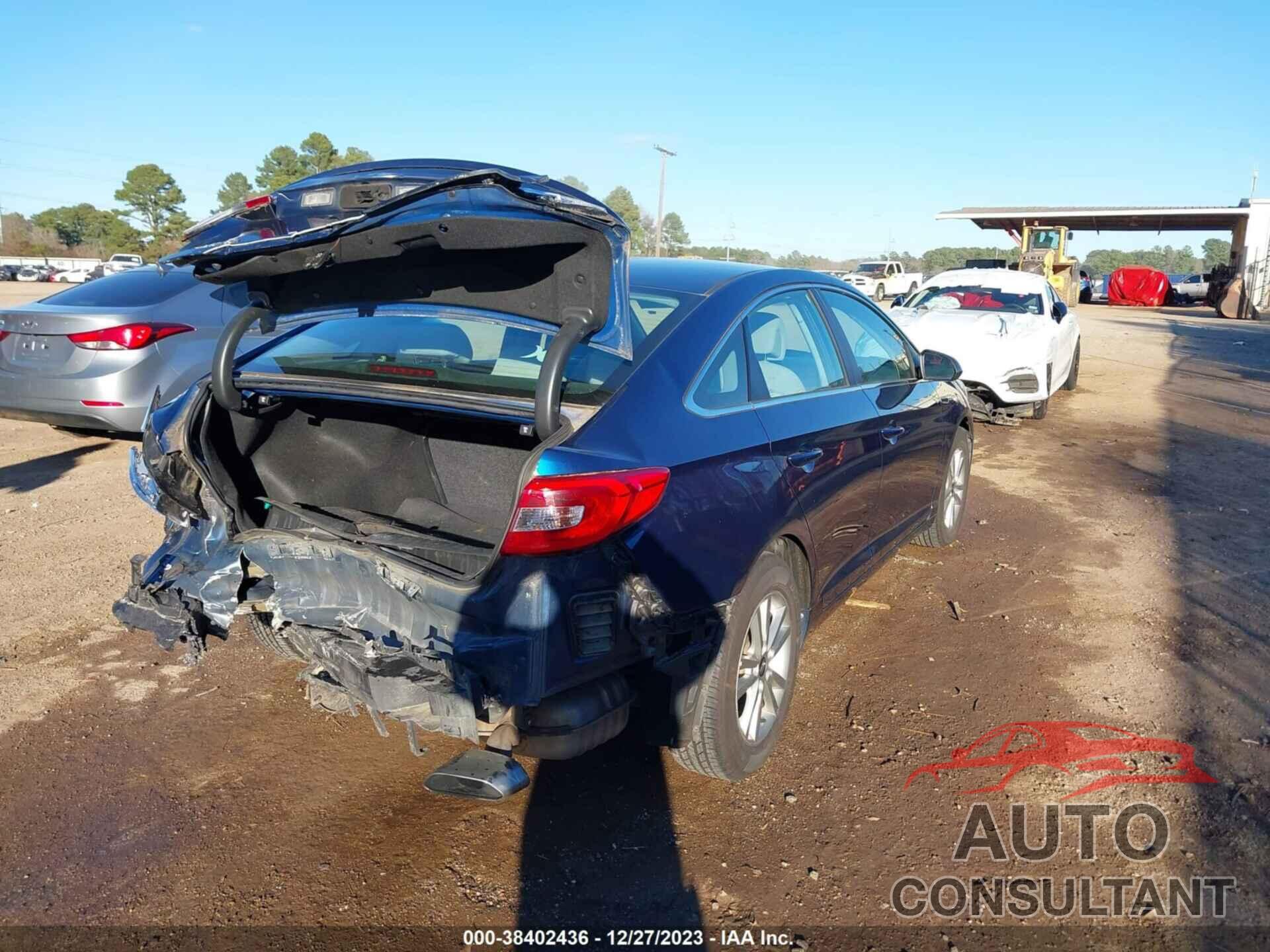 HYUNDAI SONATA 2017 - 5NPE24AFXHH548371