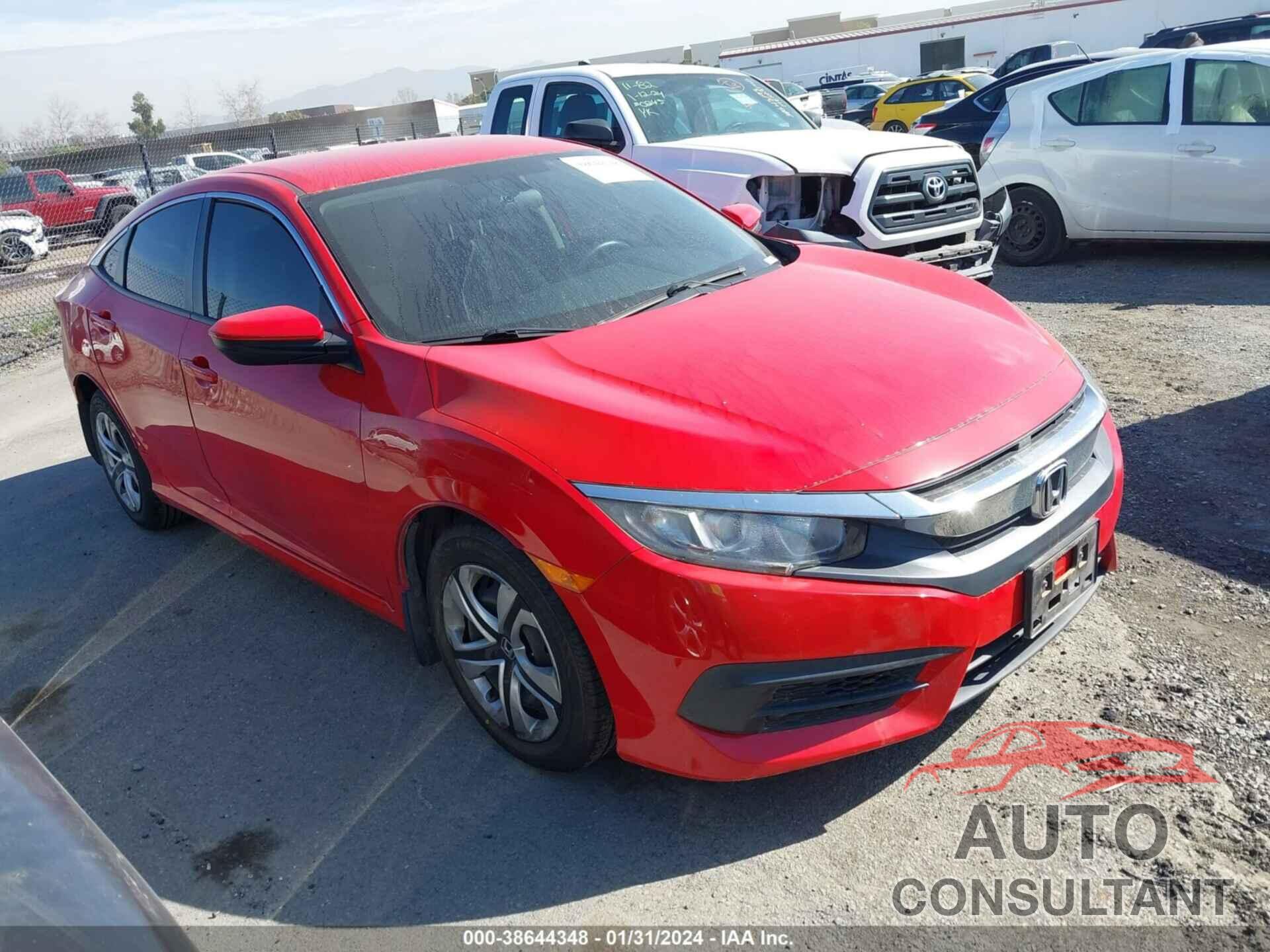 HONDA CIVIC 2016 - 2HGFC2F54GH545383