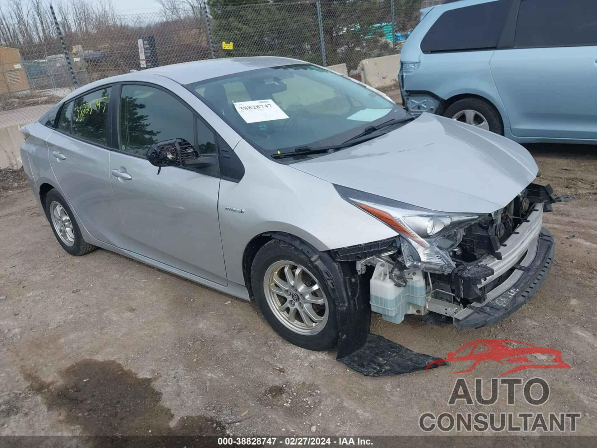 TOYOTA PRIUS 2016 - JTDKBRFU2G3012404