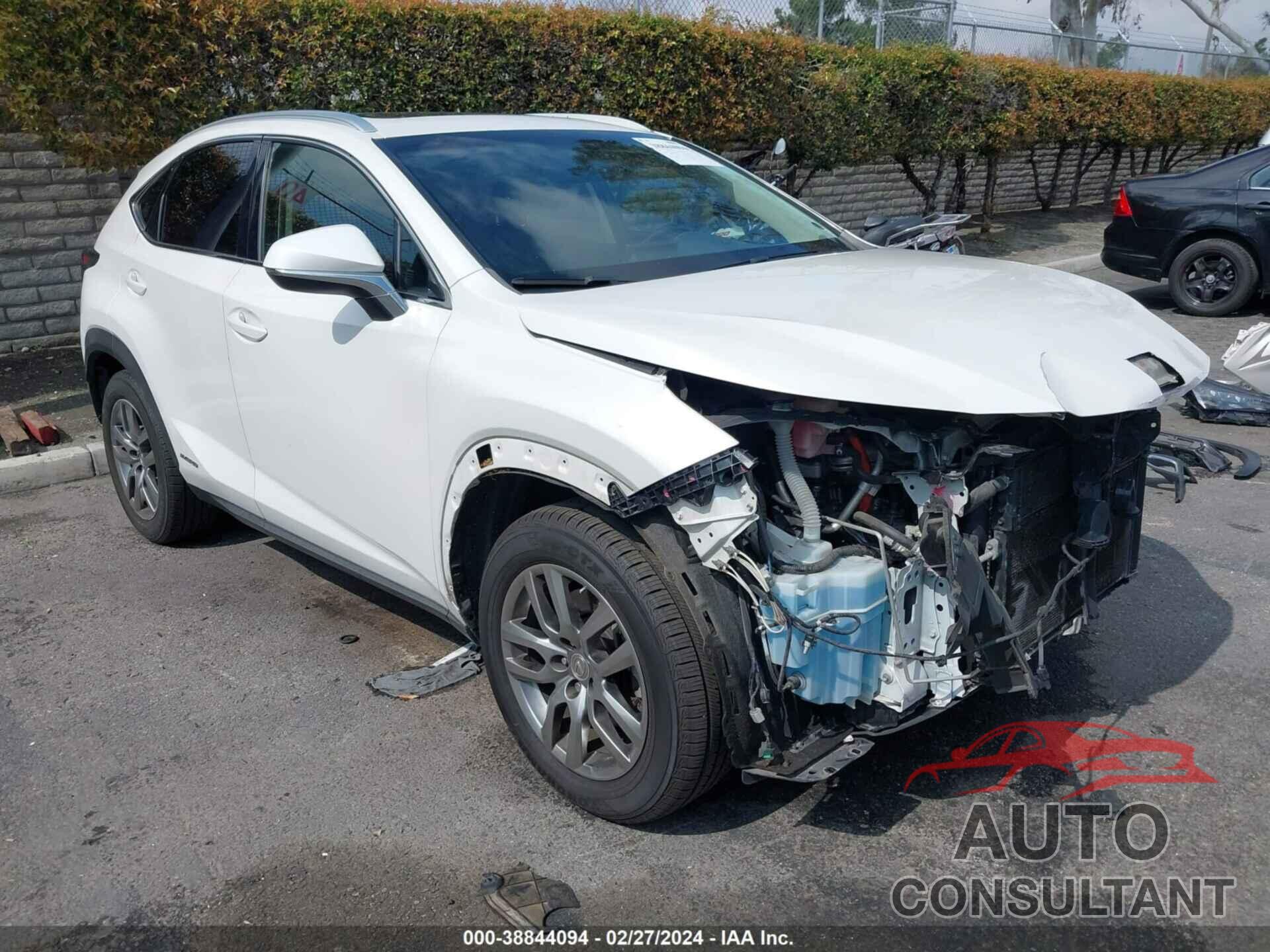 LEXUS NX 300H 2016 - JTJBJRBZ3G2032992