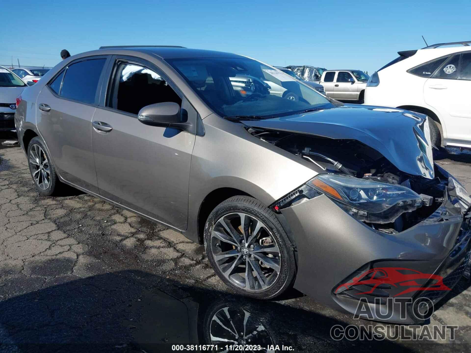 TOYOTA COROLLA 2019 - 2T1BURHEXKC229196