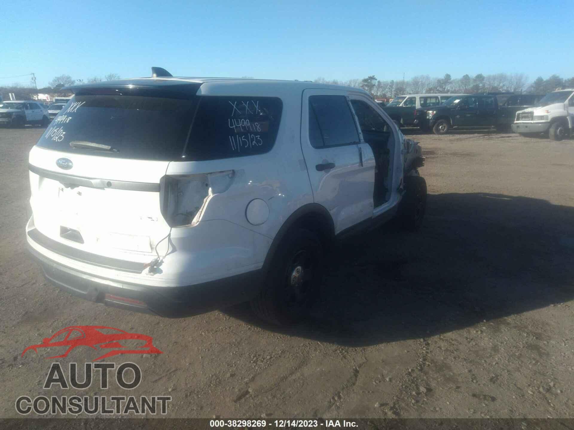 FORD POLICE INTERCEPTOR UTILITY 2018 - 1FM5K8AR1JGB46701