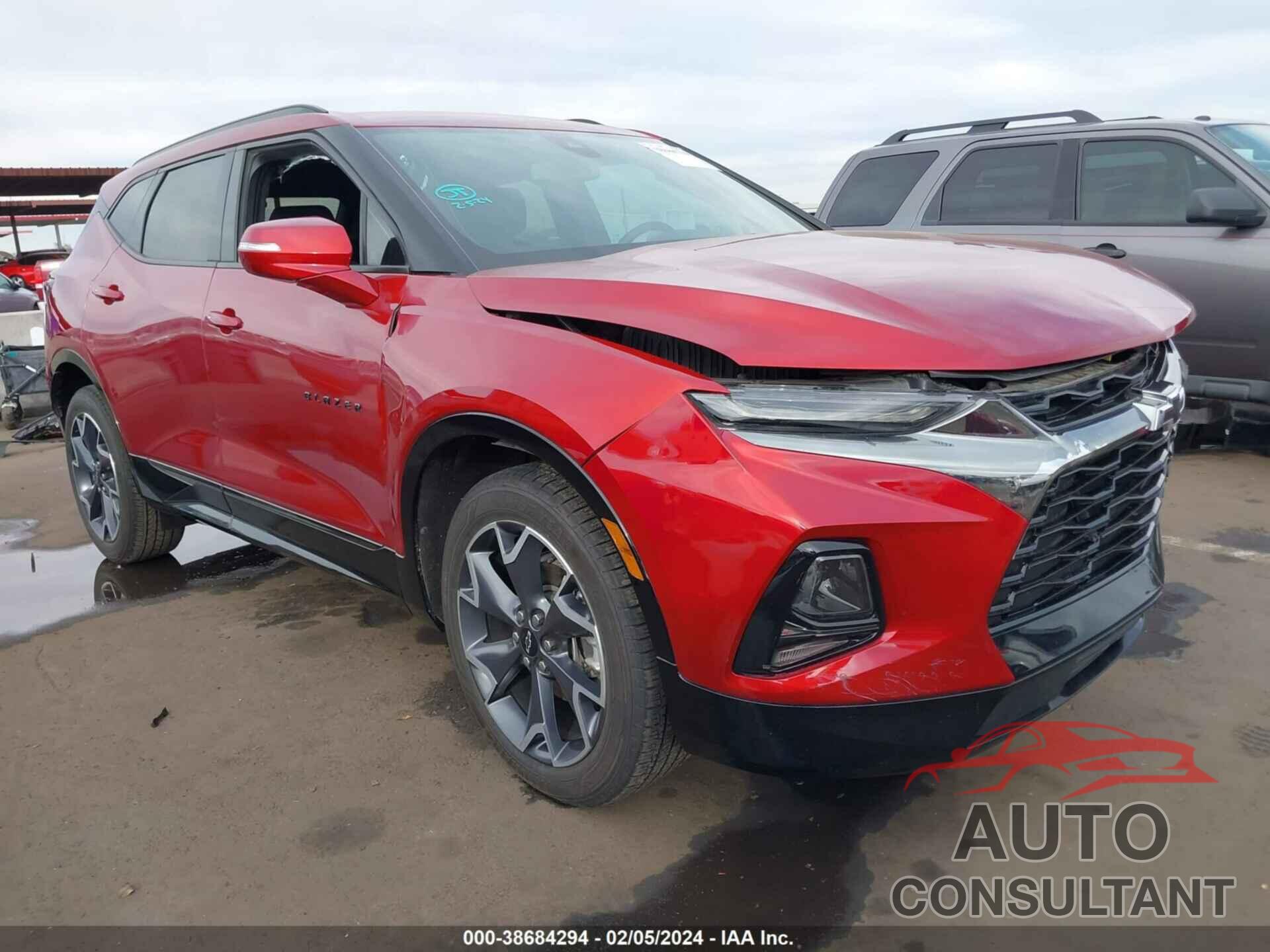 CHEVROLET BLAZER 2022 - 3GNKBERS9NS142486