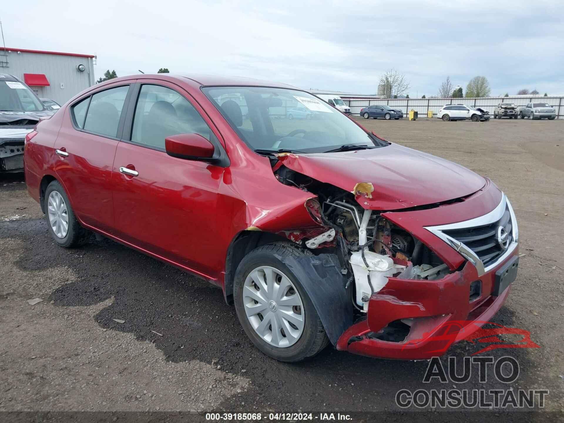 NISSAN VERSA 2016 - 3N1CN7AP5GL890465