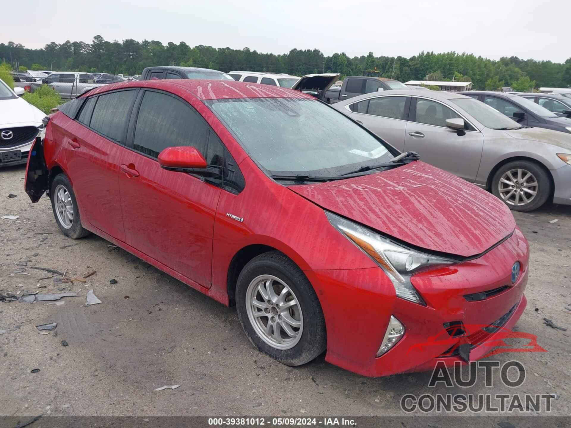 TOYOTA PRIUS 2018 - JTDKBRFU1J3590565