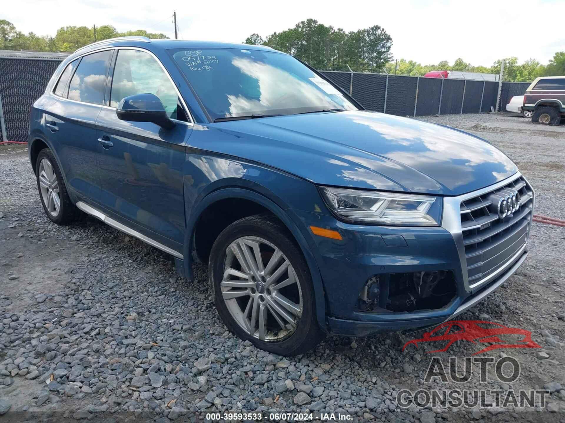 AUDI Q5 2018 - WA1CNAFY7J2218762