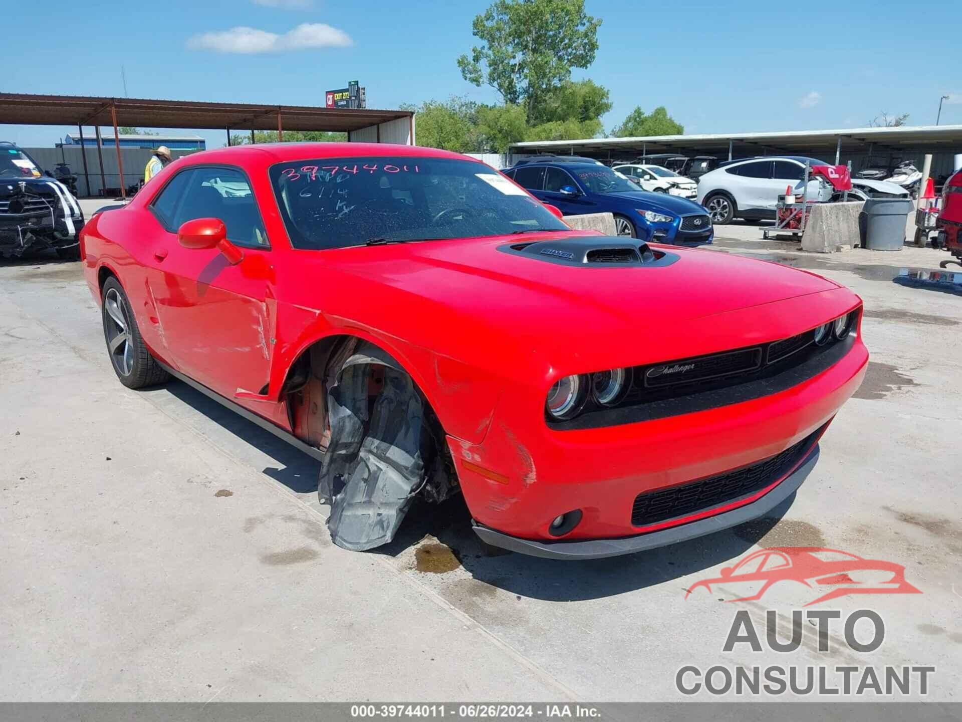 DODGE CHALLENGER 2017 - 2C3CDZBT5HH584811