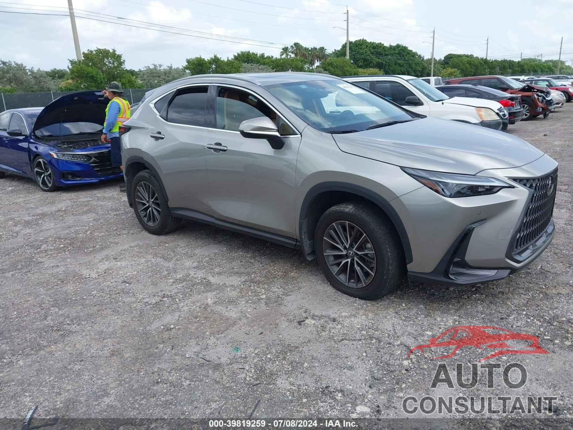 LEXUS NX 250 2022 - 2T2GDCAZXNC001196