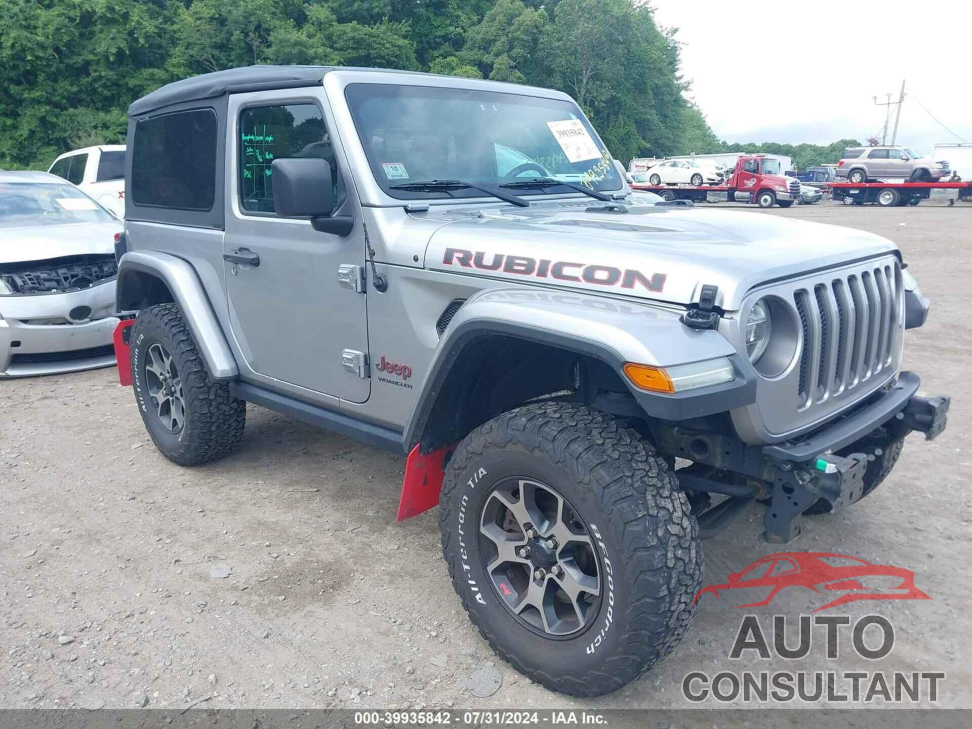 JEEP WRANGLER 2018 - 1C4HJXCG4JW279985