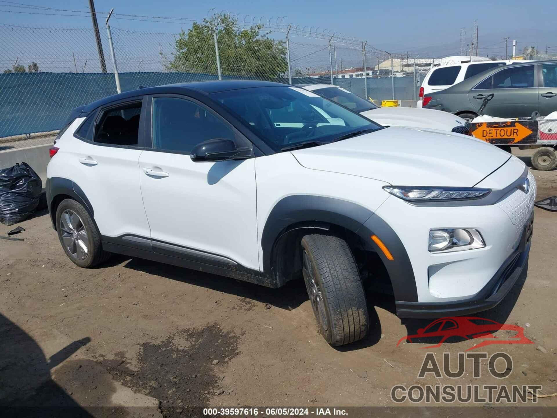 HYUNDAI KONA ELECTRIC 2021 - KM8K23AG9MU104531