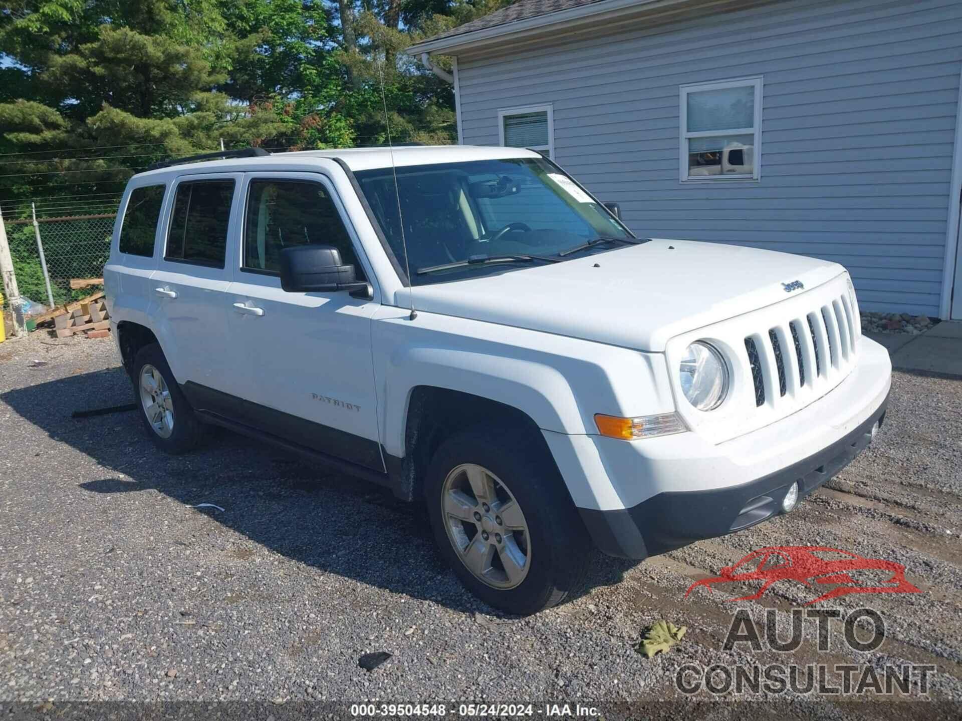 JEEP PATRIOT 2016 - 1C4NJRFBXGD719291