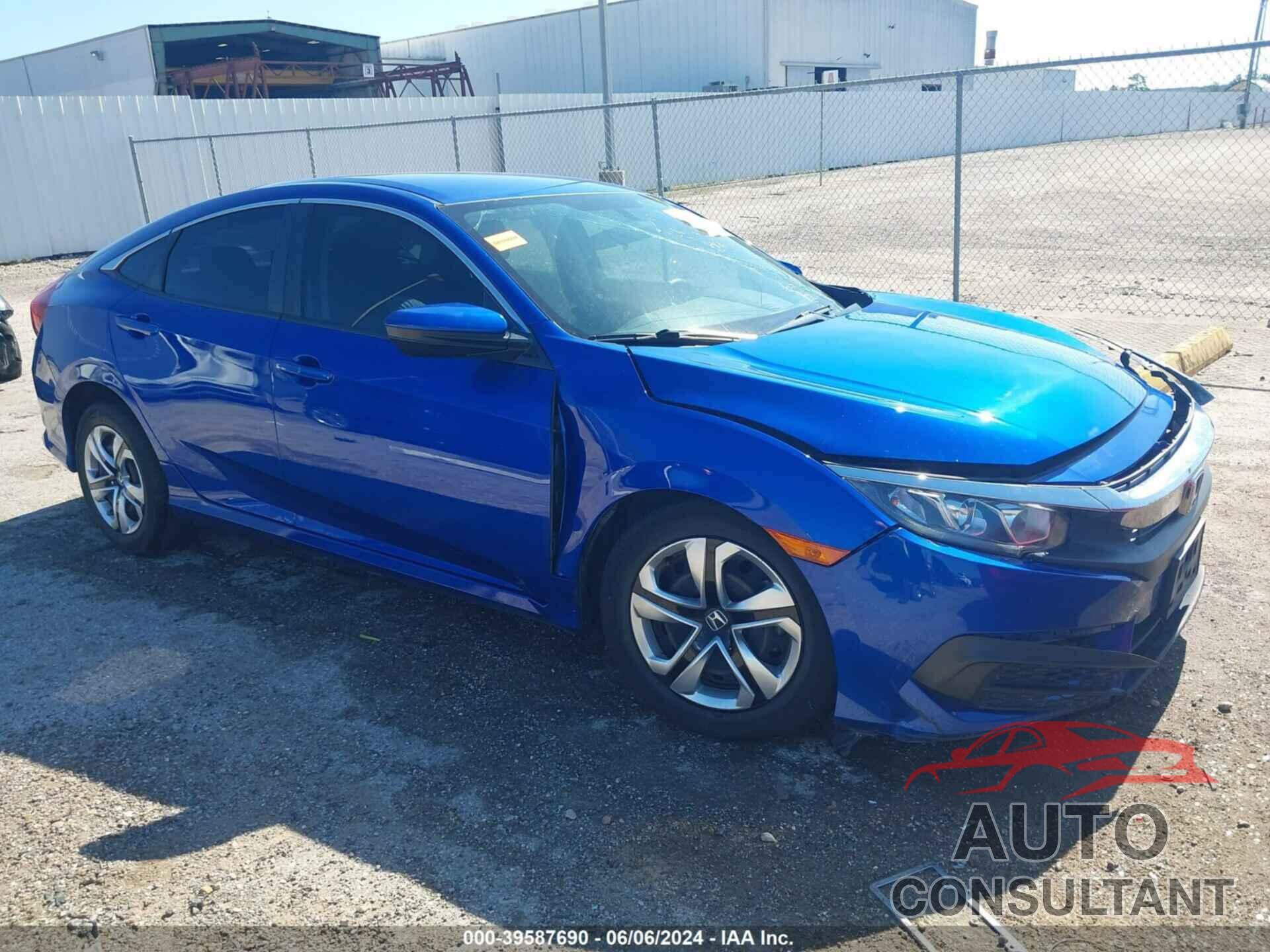 HONDA CIVIC 2018 - 2HGFC2F59JH547282