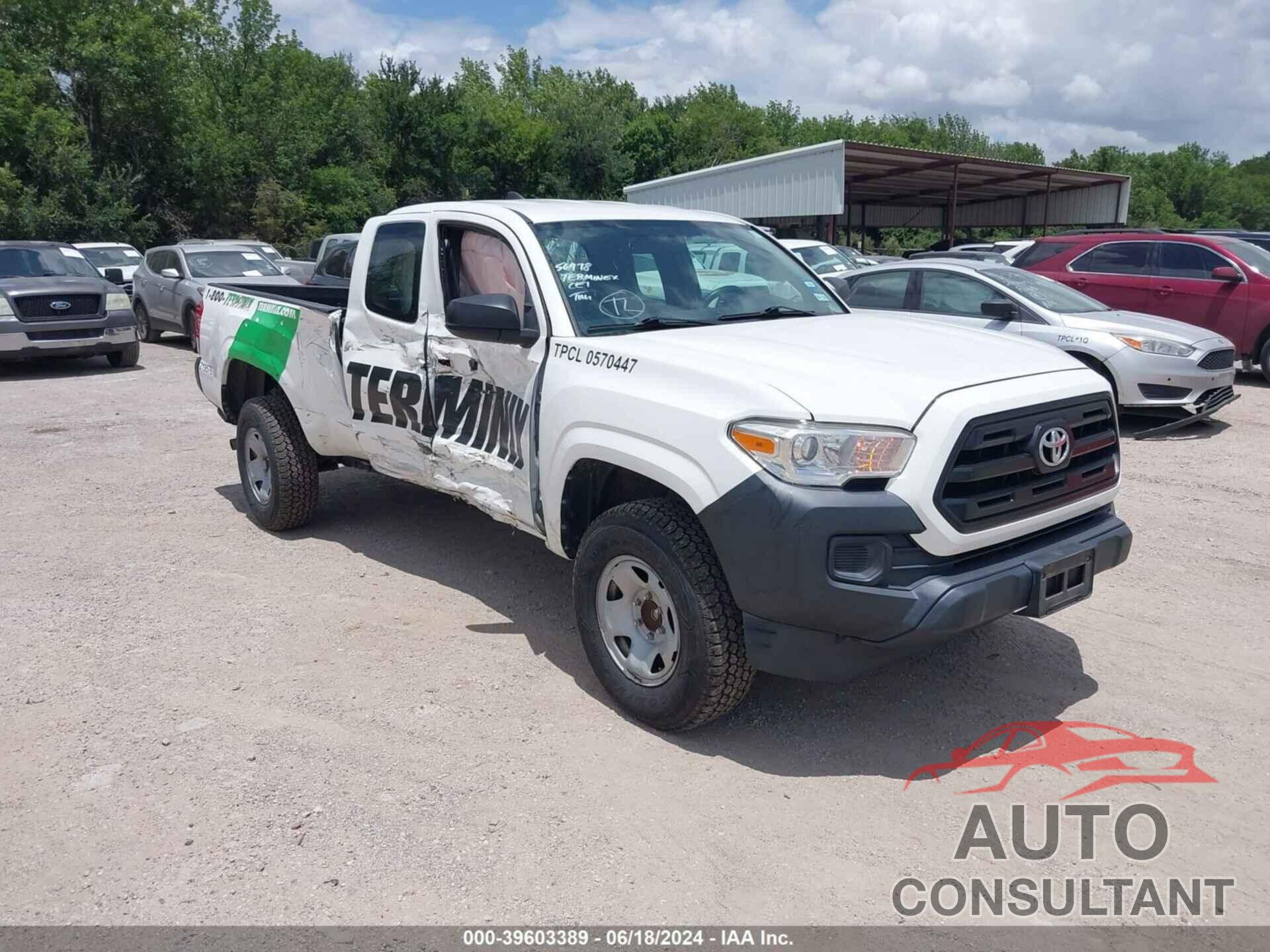 TOYOTA TACOMA 2017 - 5TFRX5GN1HX093342