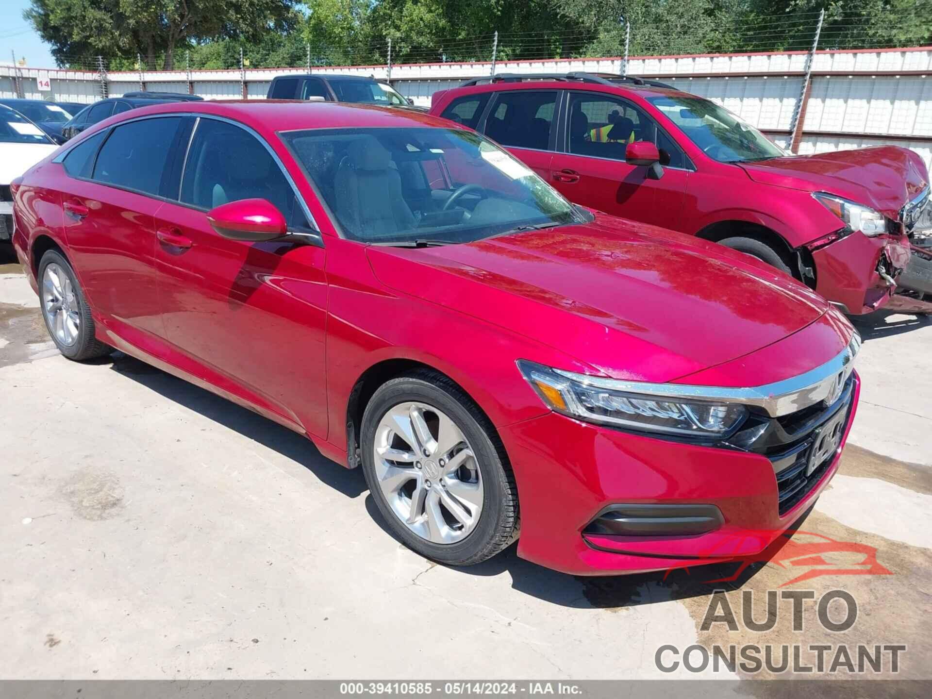 HONDA ACCORD 2018 - 1HGCV1F48JA250372