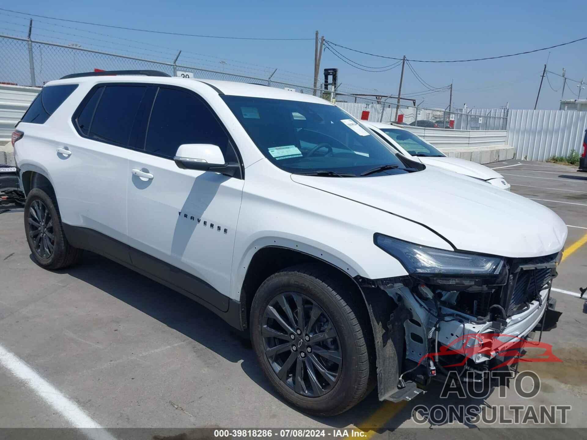 CHEVROLET TRAVERSE 2022 - 1GNERJKW4NJ175346