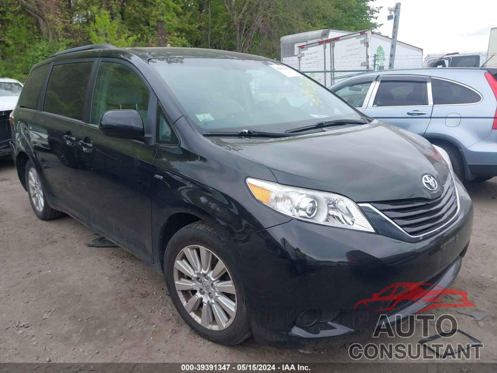 TOYOTA SIENNA 2017 - 5TDJZ3DCXHS186347