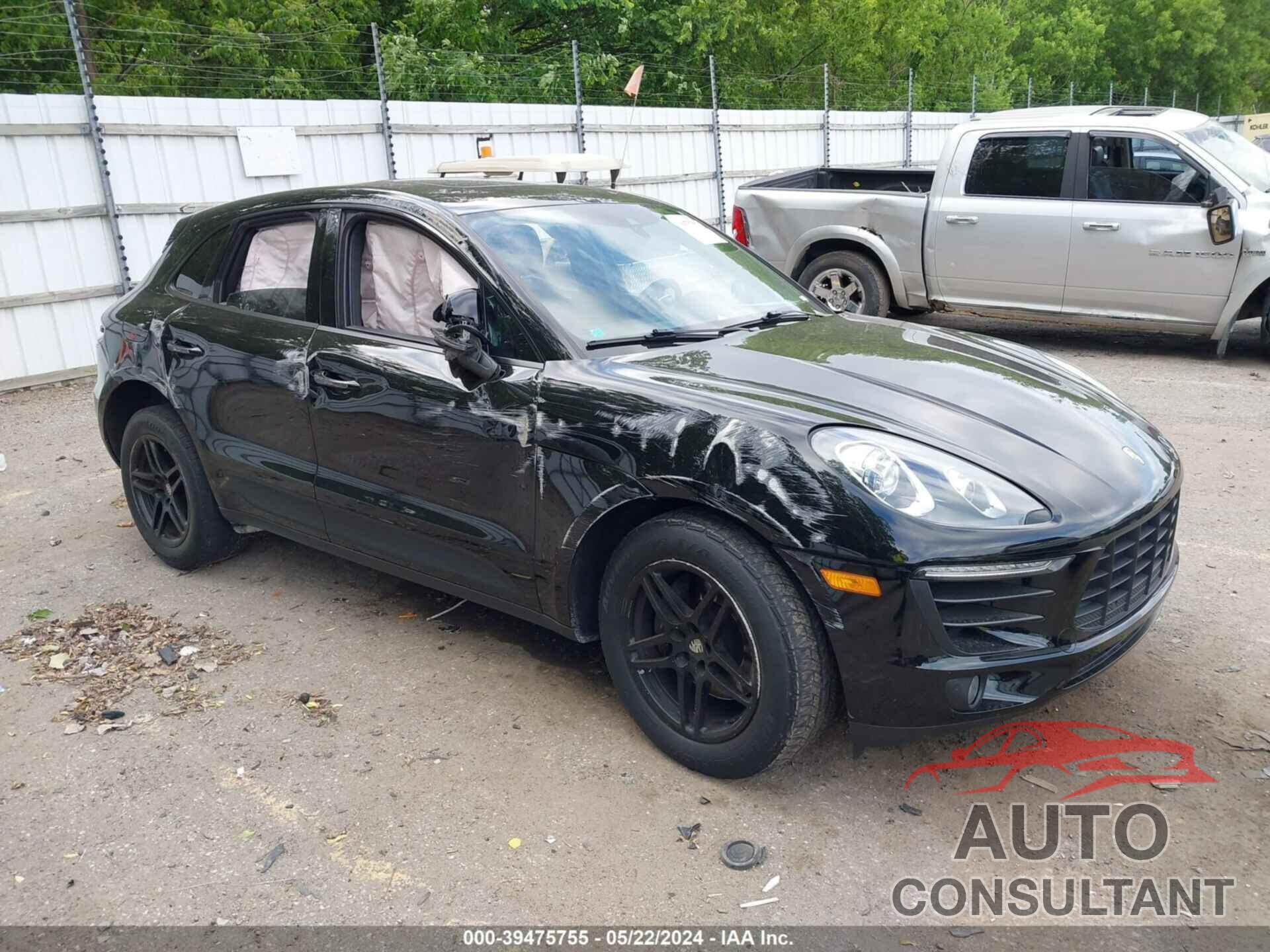 PORSCHE MACAN 2017 - WP1AA2A51HLB81402