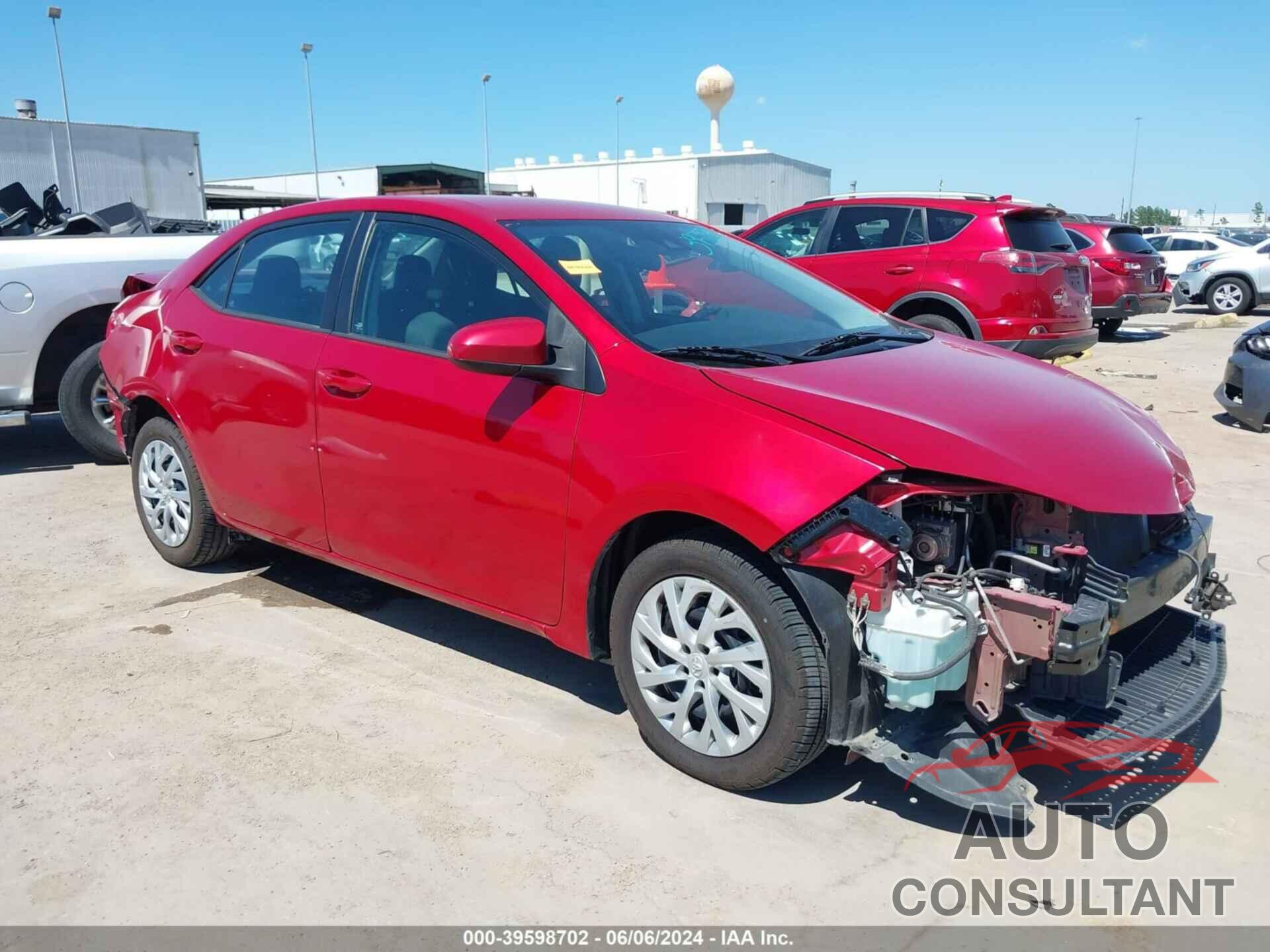 TOYOTA COROLLA 2017 - 5YFBURHE0HP703617