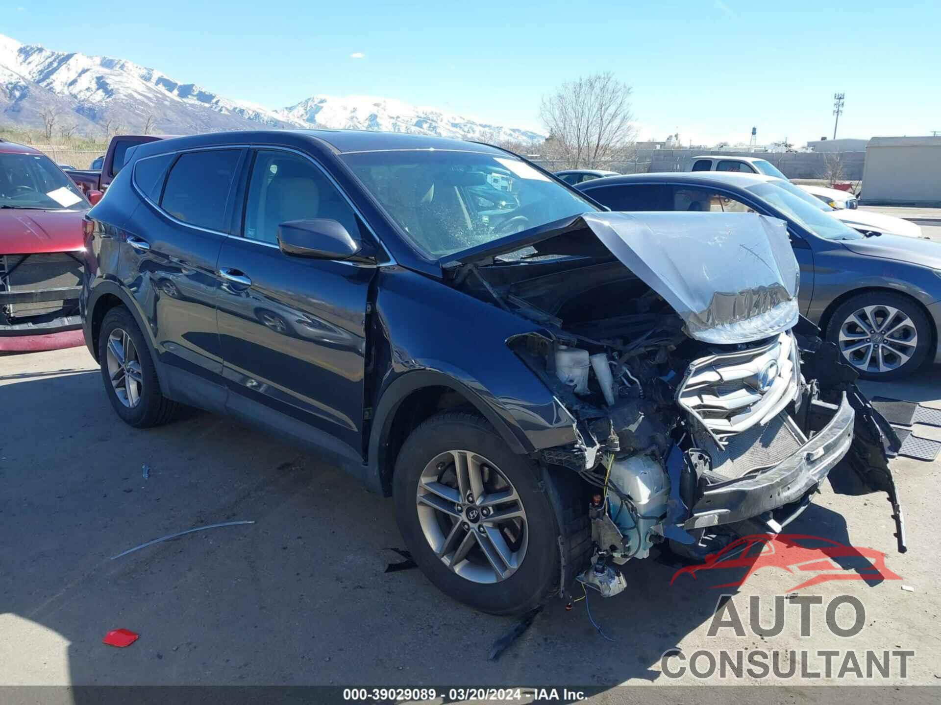 HYUNDAI SANTA FE SPORT 2017 - 5NMZTDLBXHH004104
