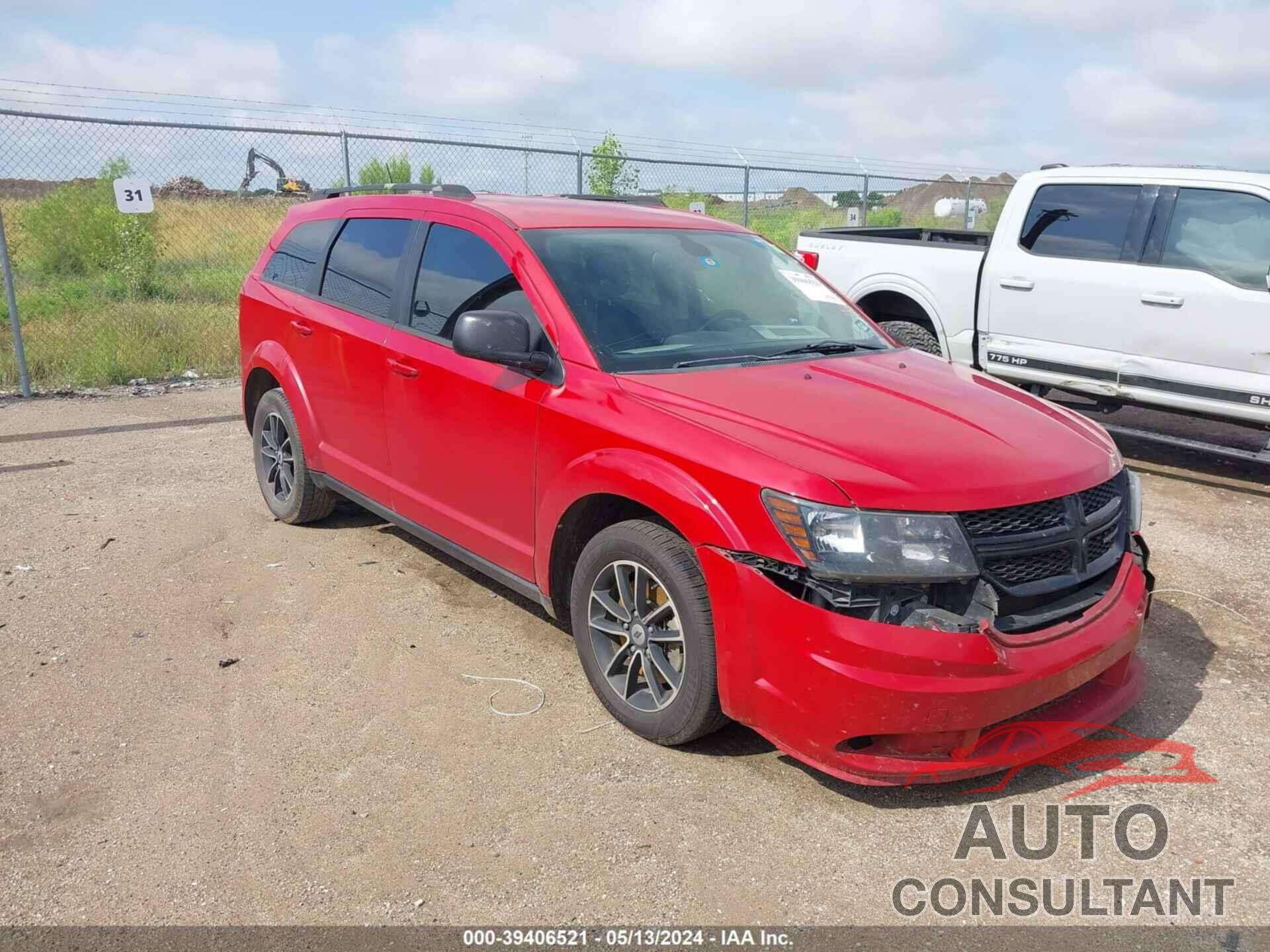 DODGE JOURNEY 2018 - 3C4PDCAB9JT385969