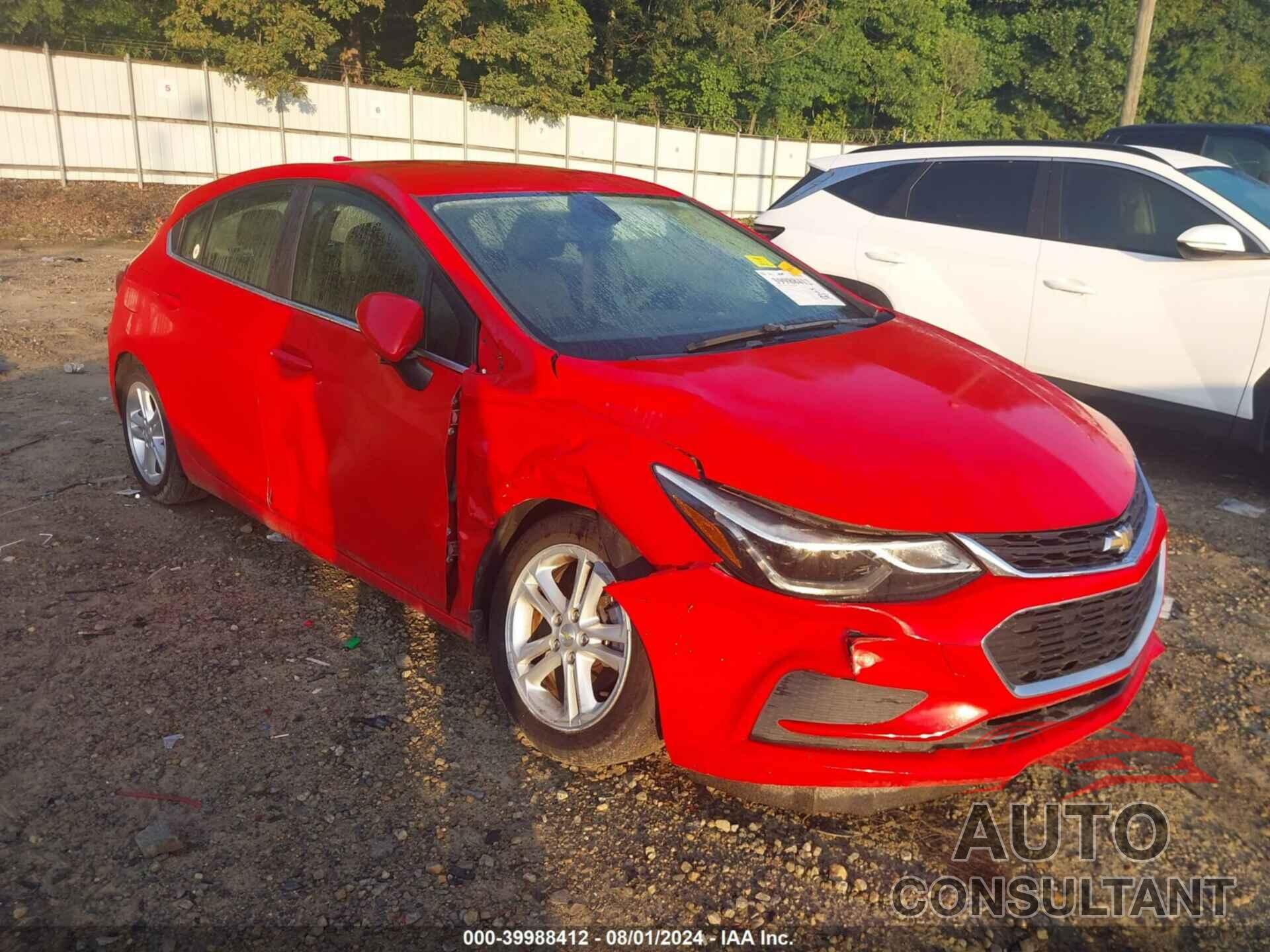 CHEVROLET CRUZE 2017 - 3G1BE6SM8HS565767