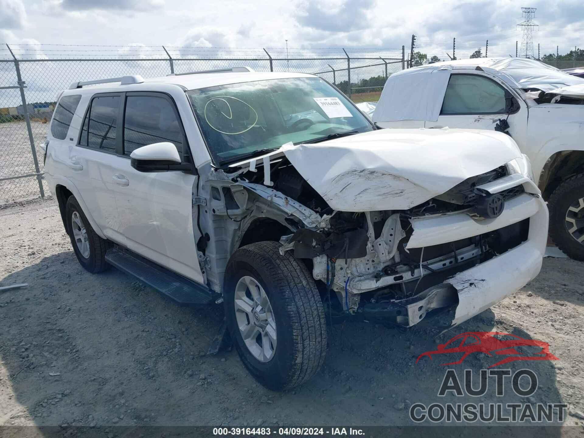 TOYOTA 4RUNNER 2016 - JTEZU5JR2G5121465