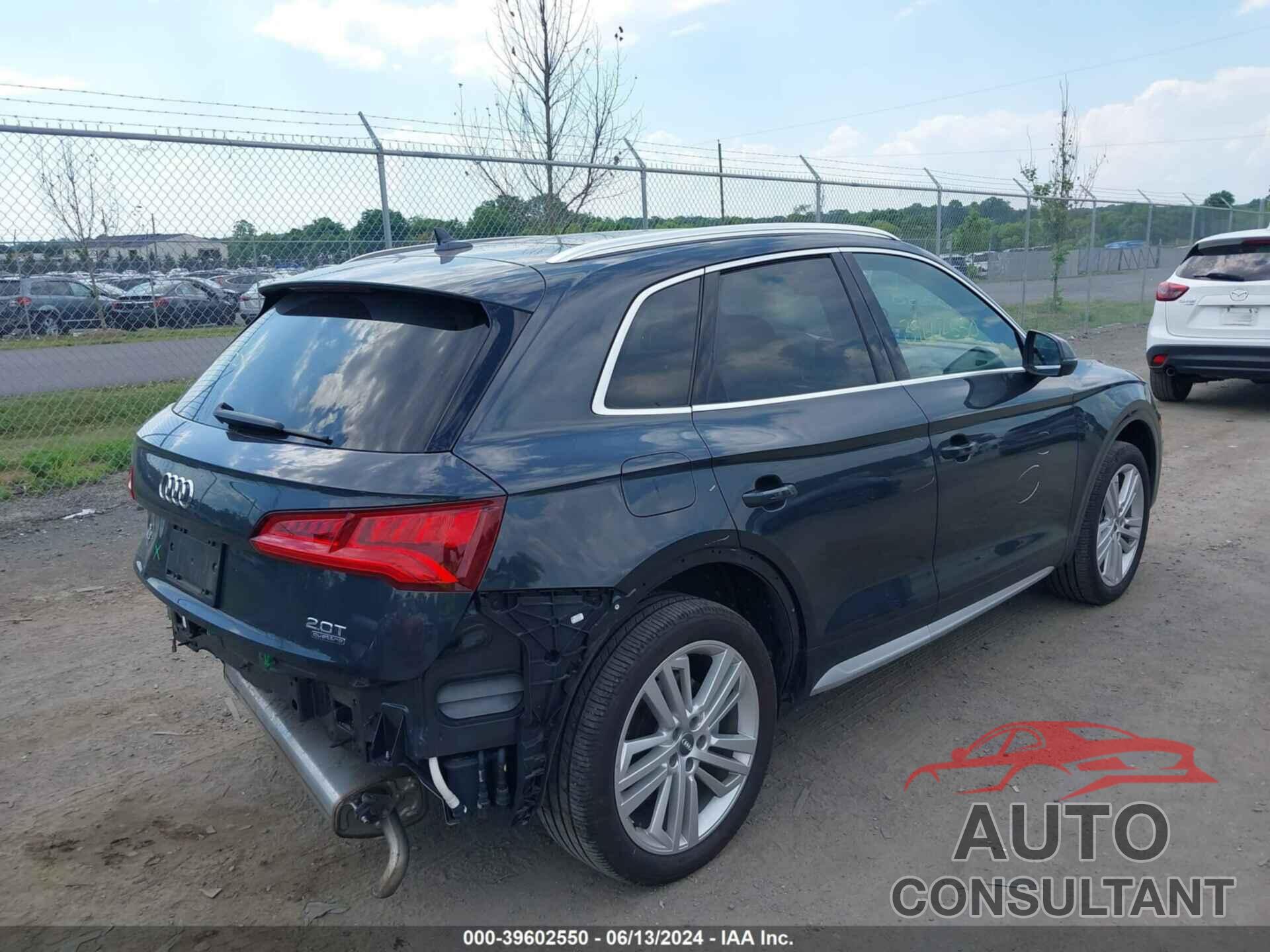 AUDI Q5 2018 - WA1BNAFY6J2038992