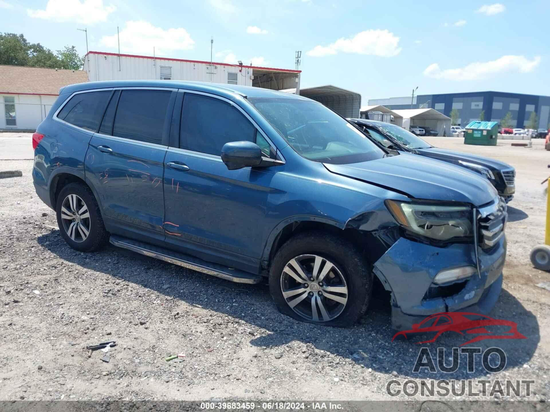 HONDA PILOT 2016 - 5FNYF6H56GB057559