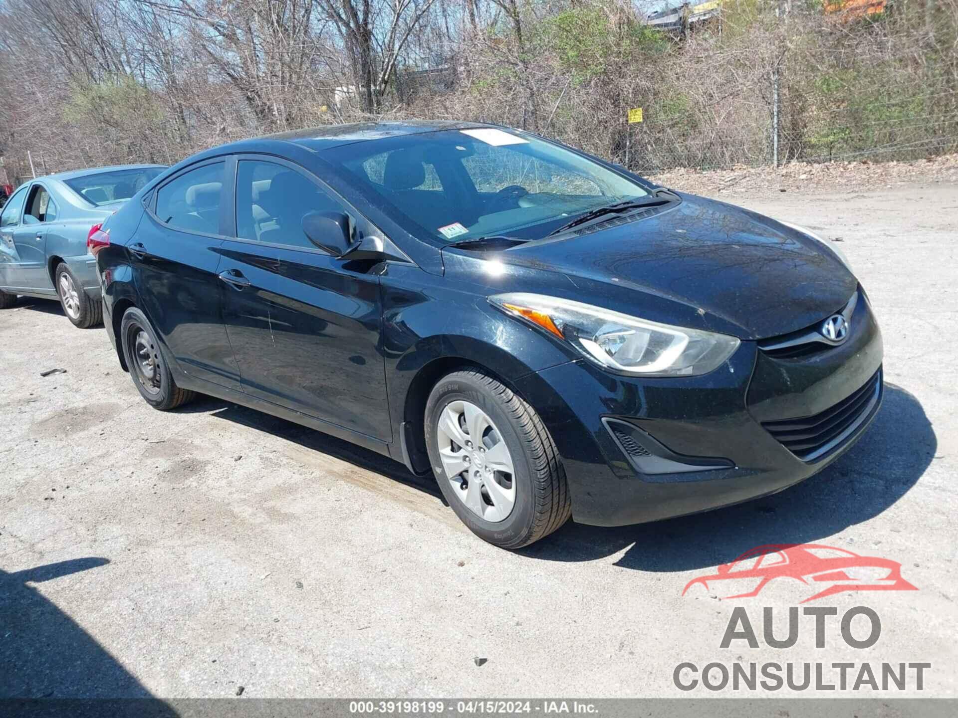 HYUNDAI ELANTRA 2016 - KMHDH4AE9GU573778