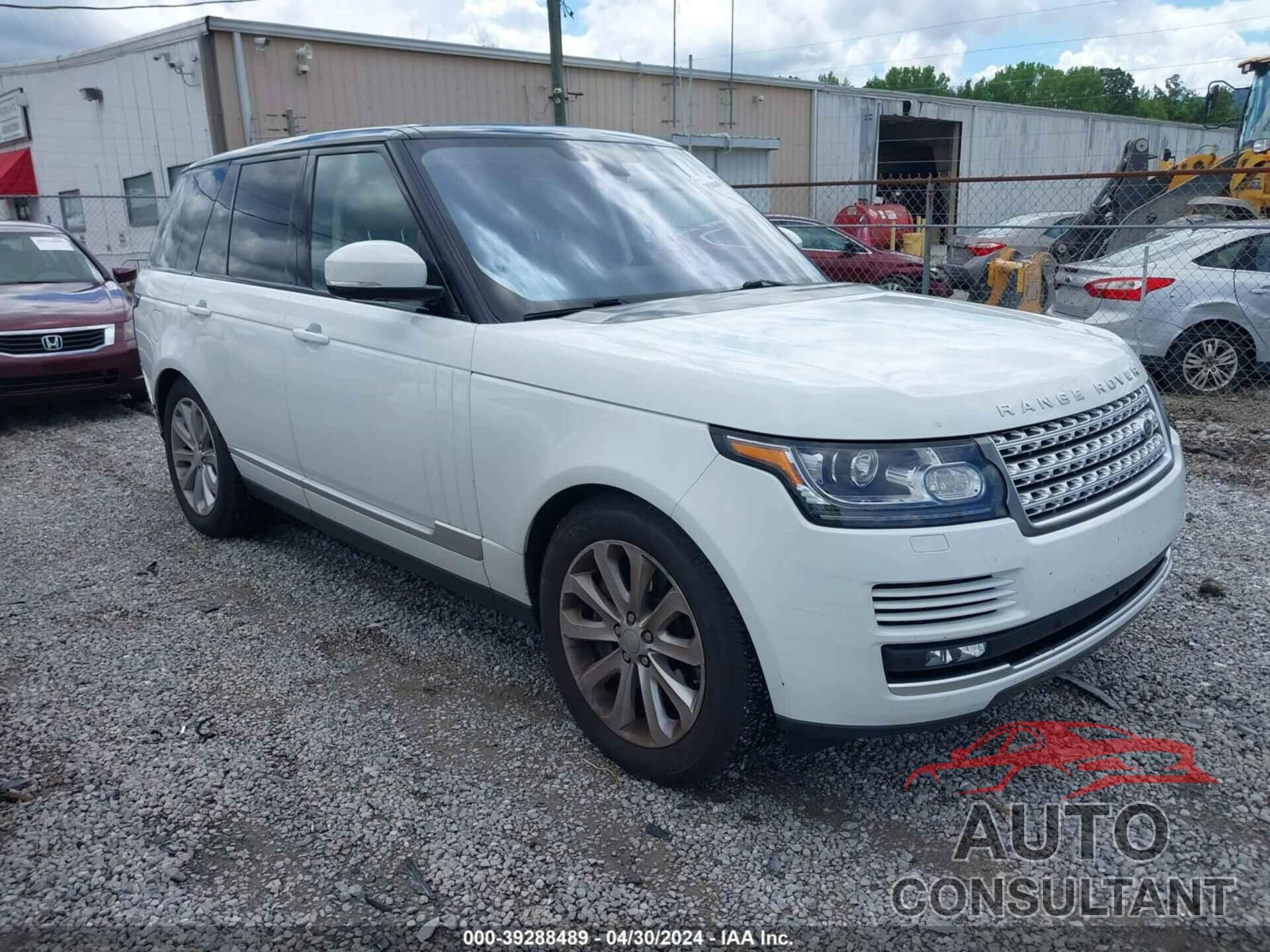 LAND ROVER RANGE ROVER 2016 - SALGS2PF6GA314036