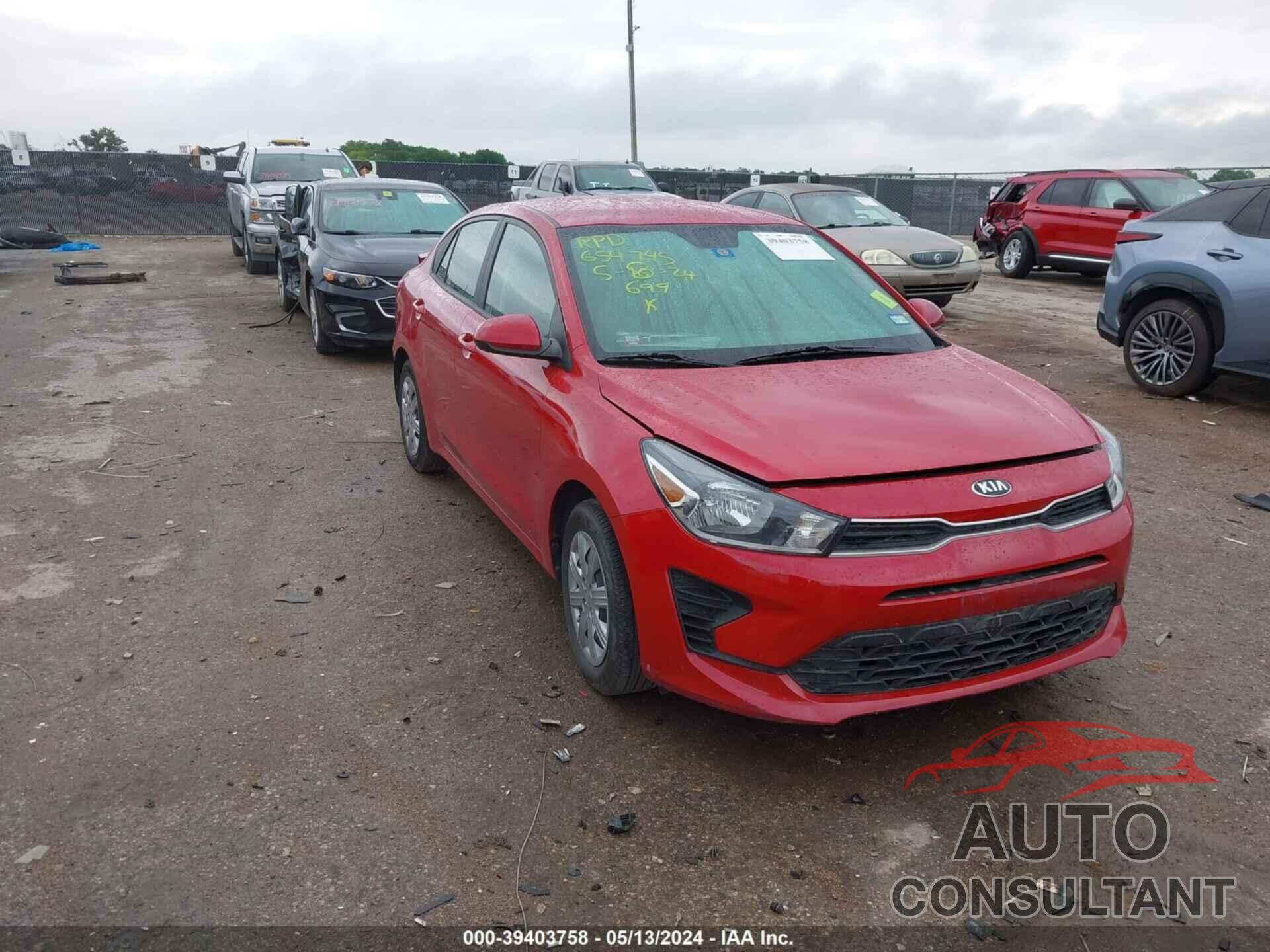 KIA RIO 2021 - 3KPA24ADXME429859