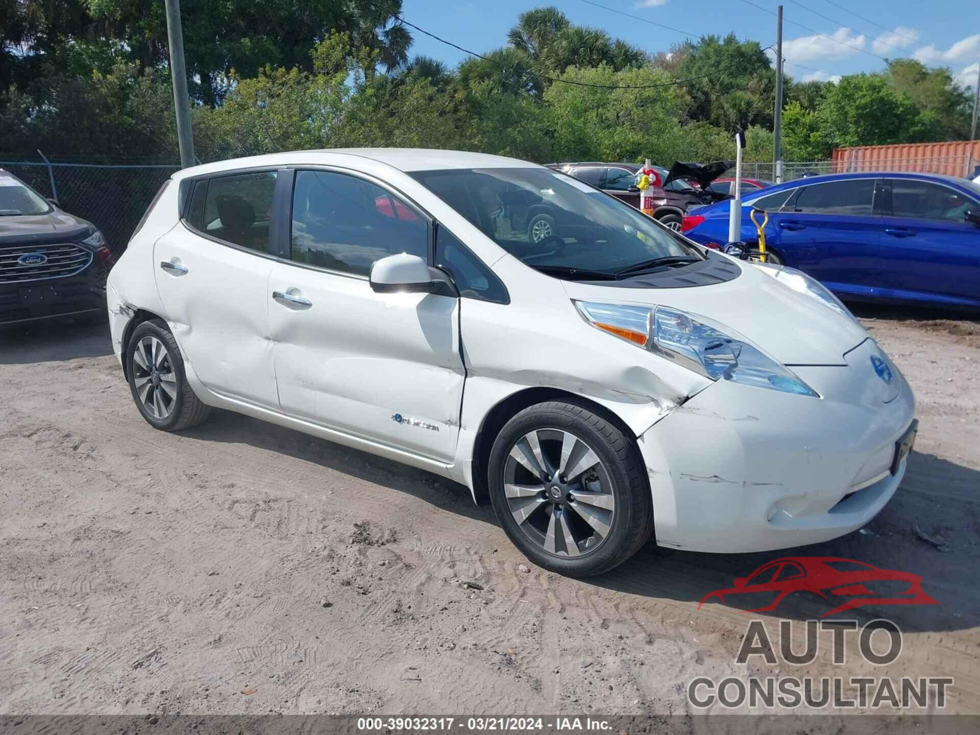 NISSAN LEAF 2017 - 1N4BZ0CP0HC303352